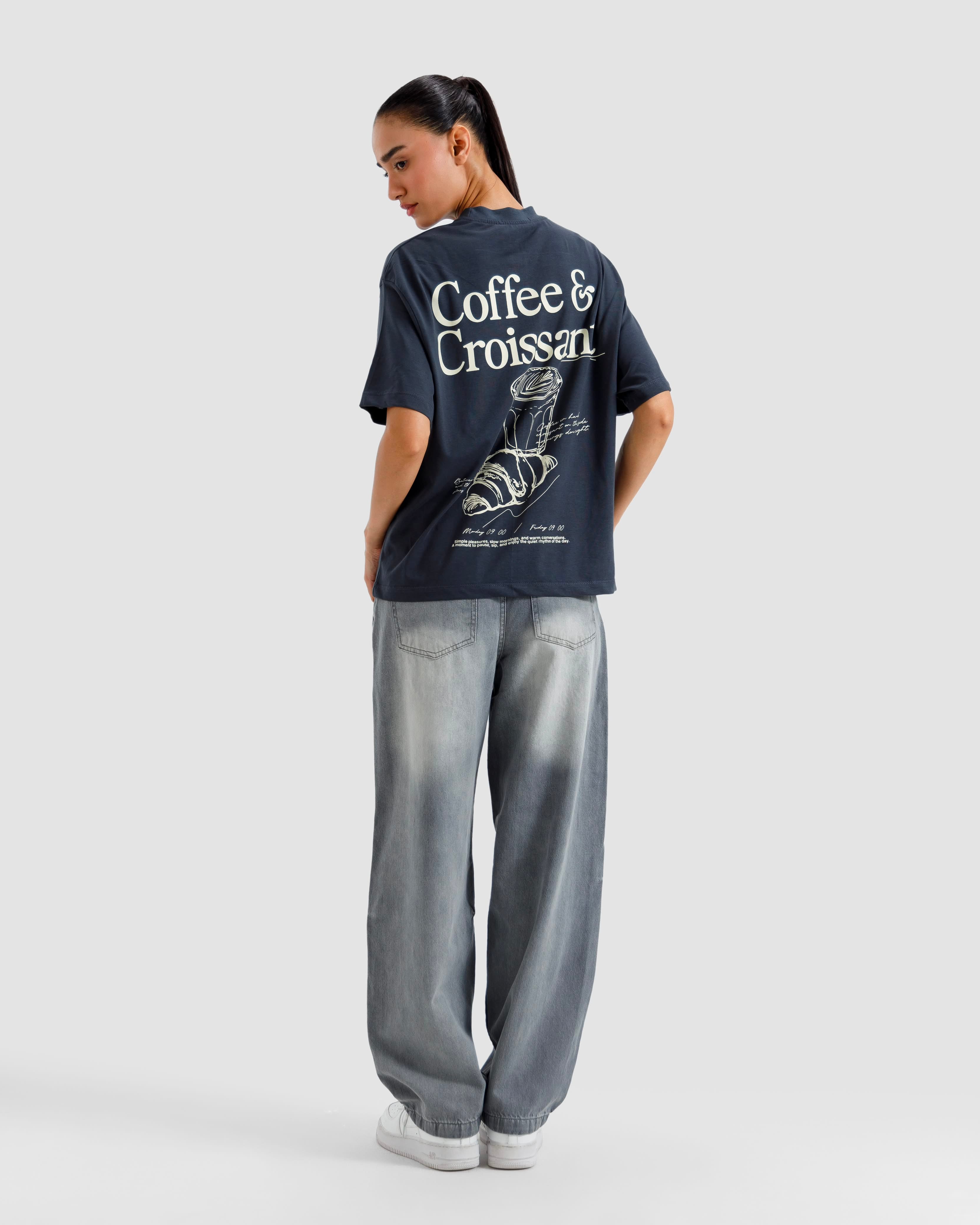 Coffee & Croissant Tshirt