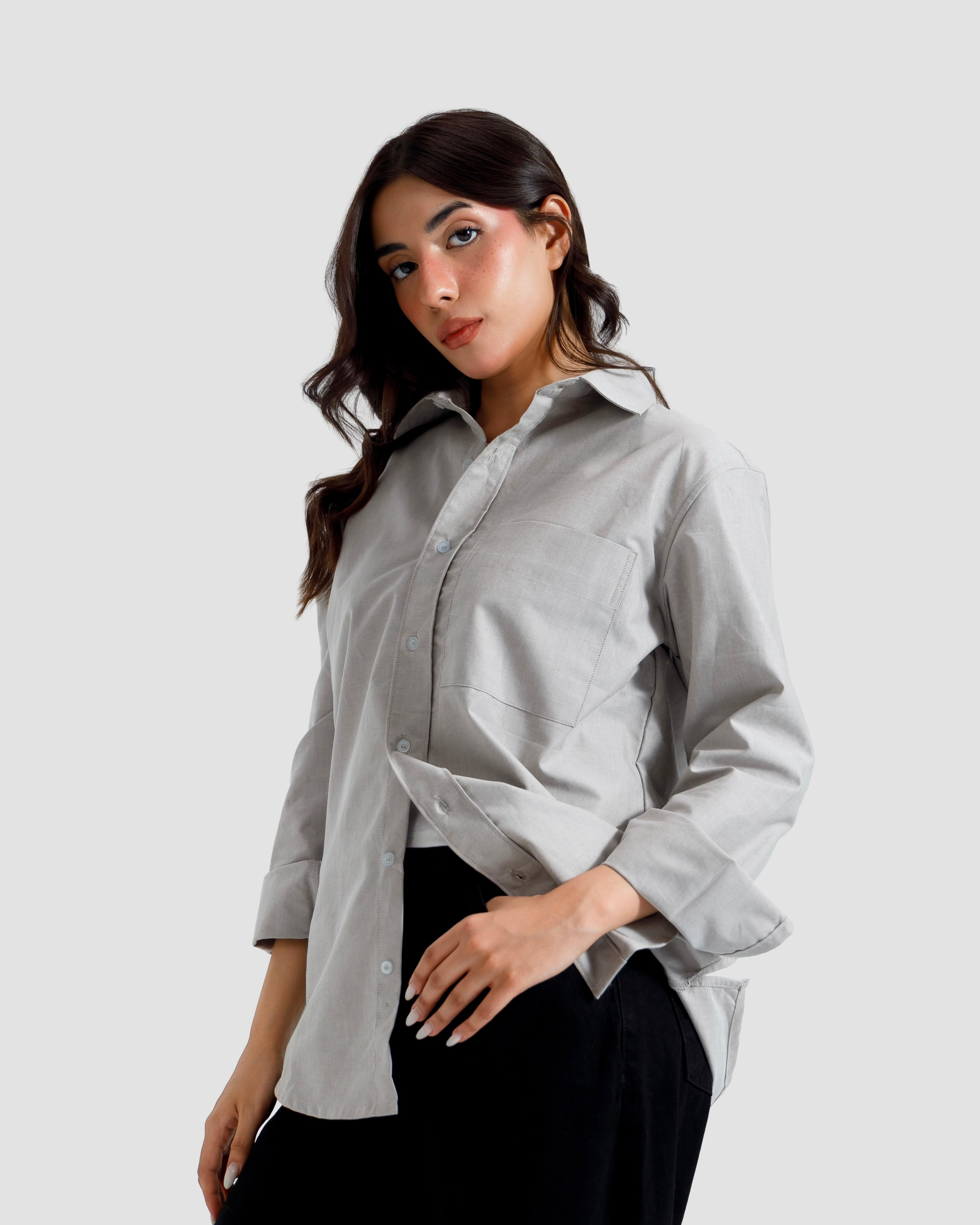 Basic Relaxed Oxford Shirt