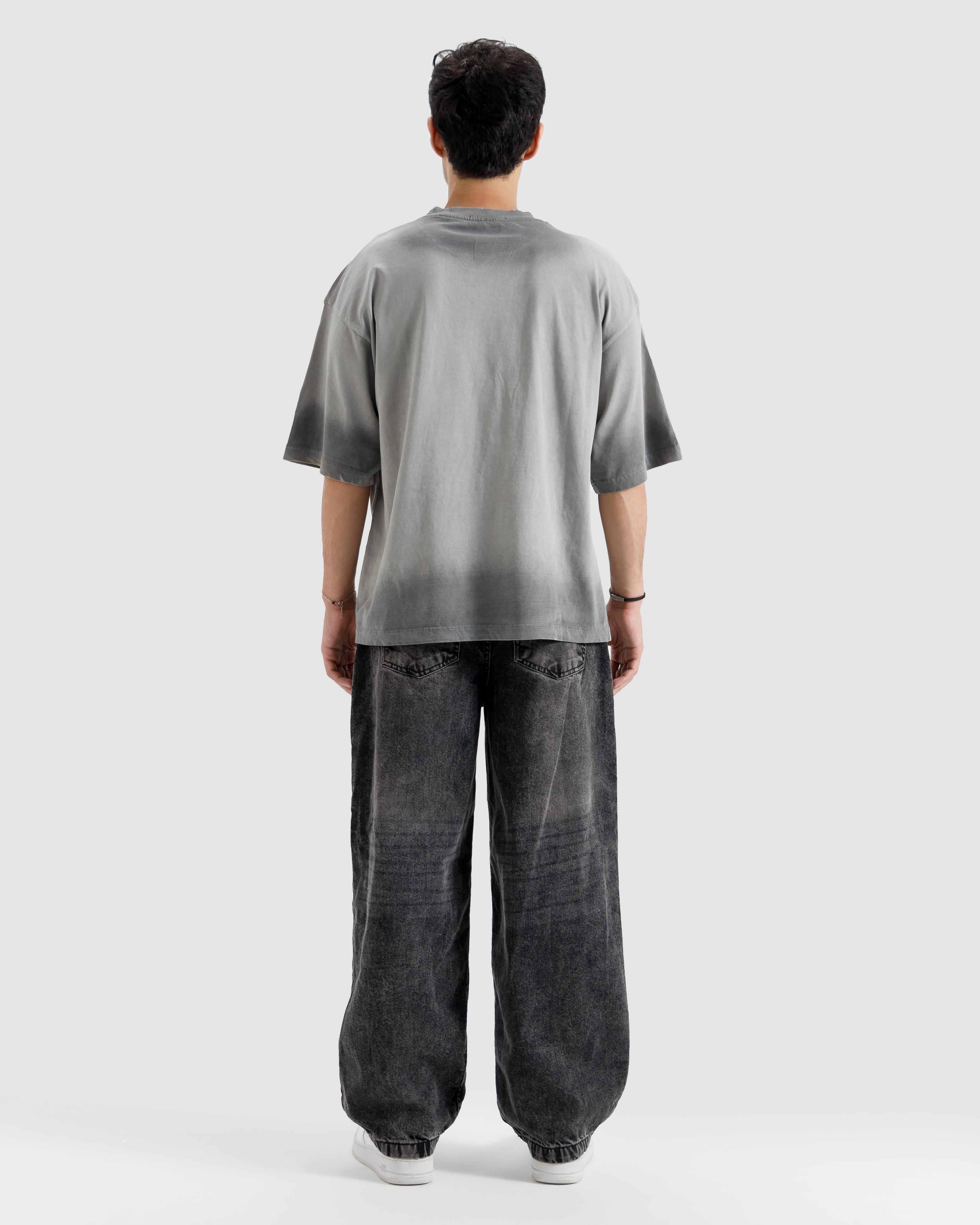 Washed Printed Tshirt