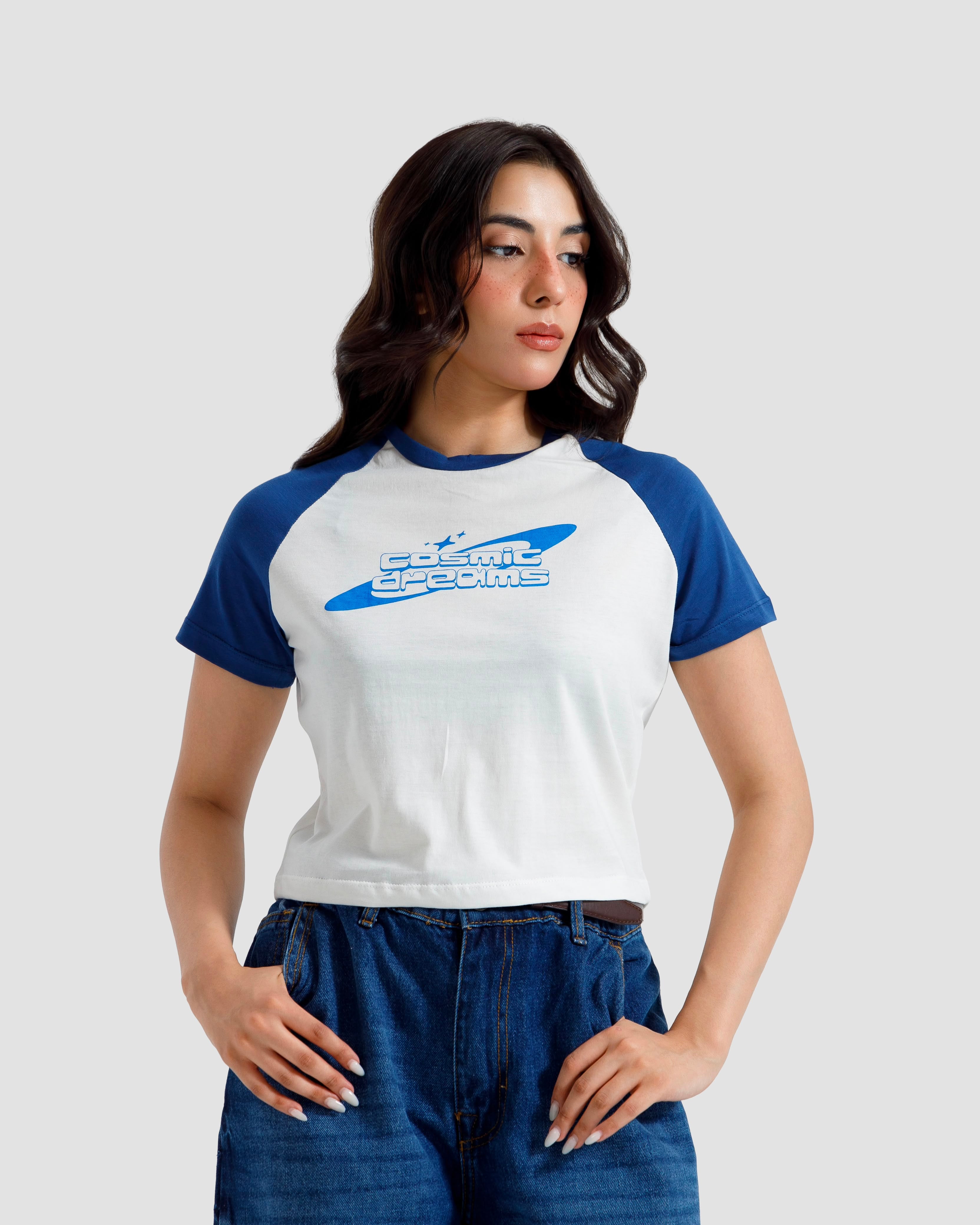 Cosmic Dream Raglan Baby Tee