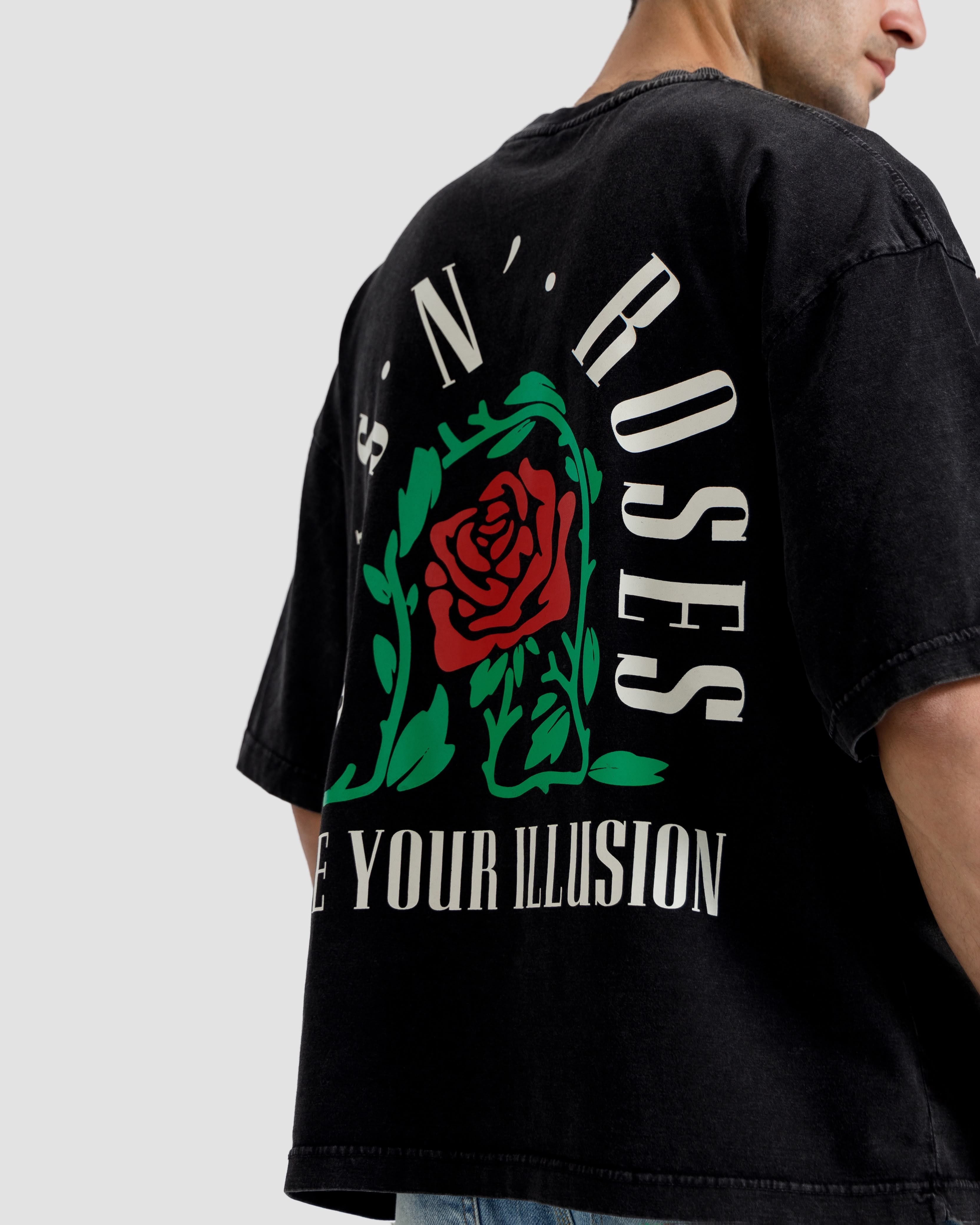 Washed Guns & Roses Tshirt