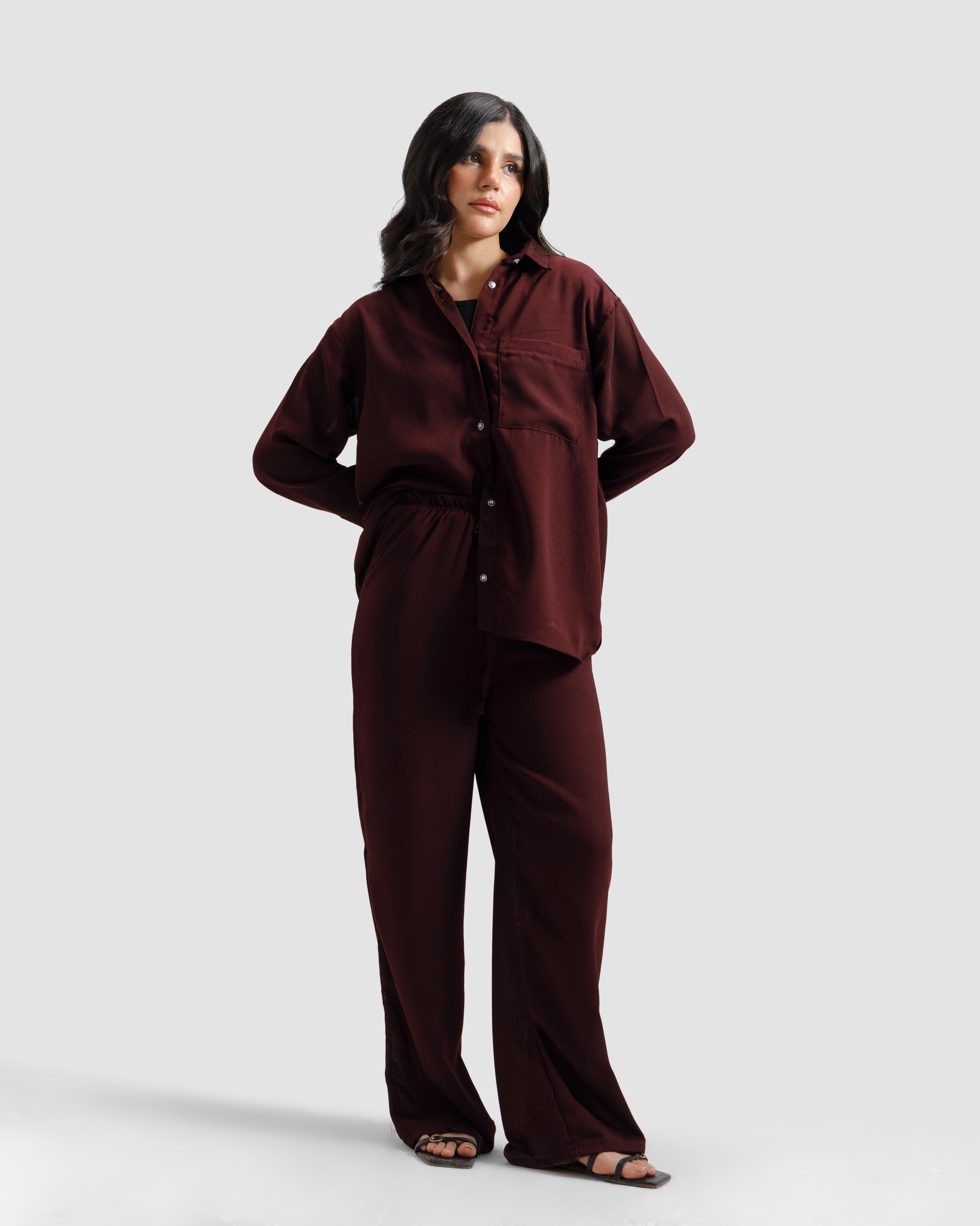 Creased Effect Co-Ord Set