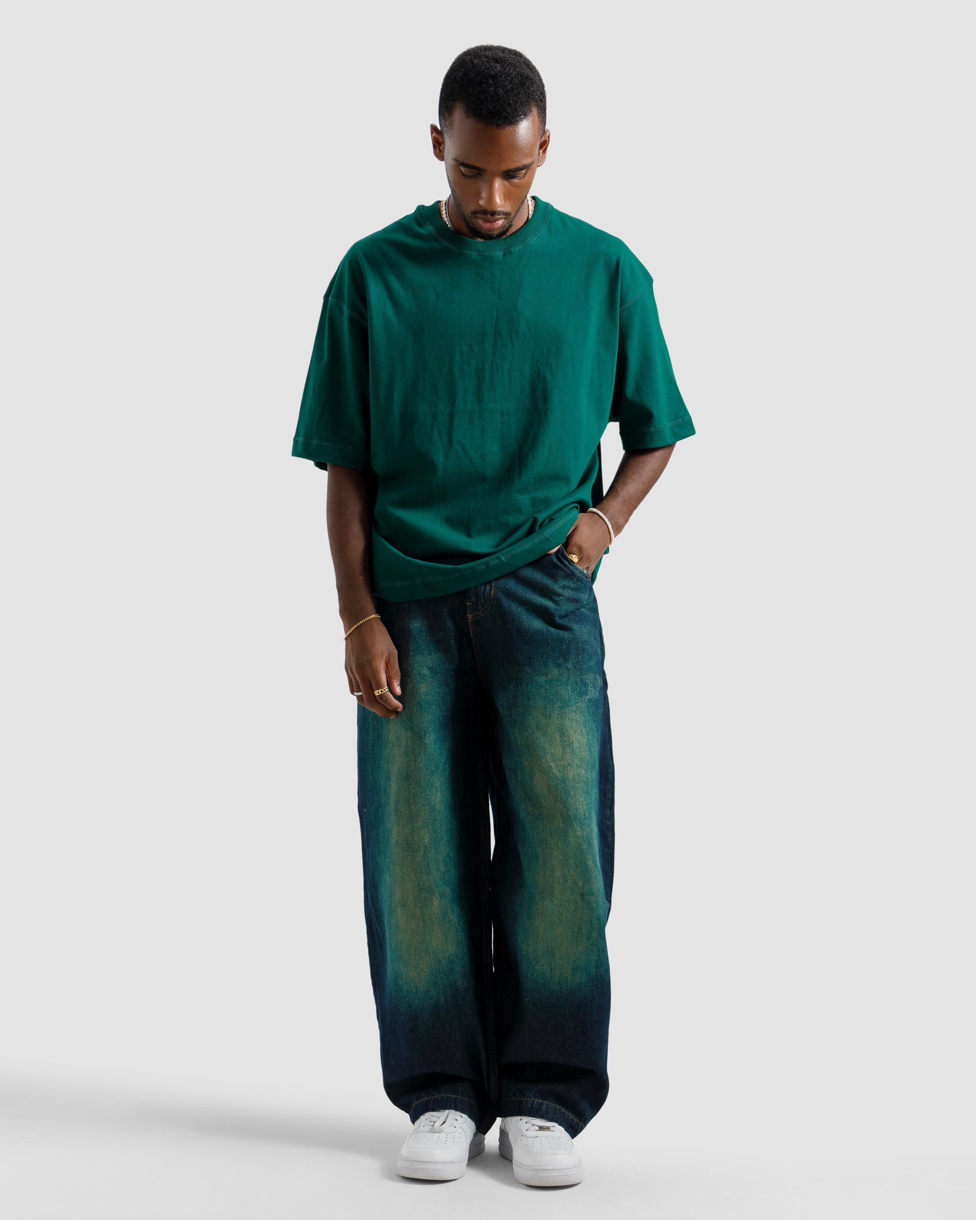 Boxy Seam Detail Basic Essential