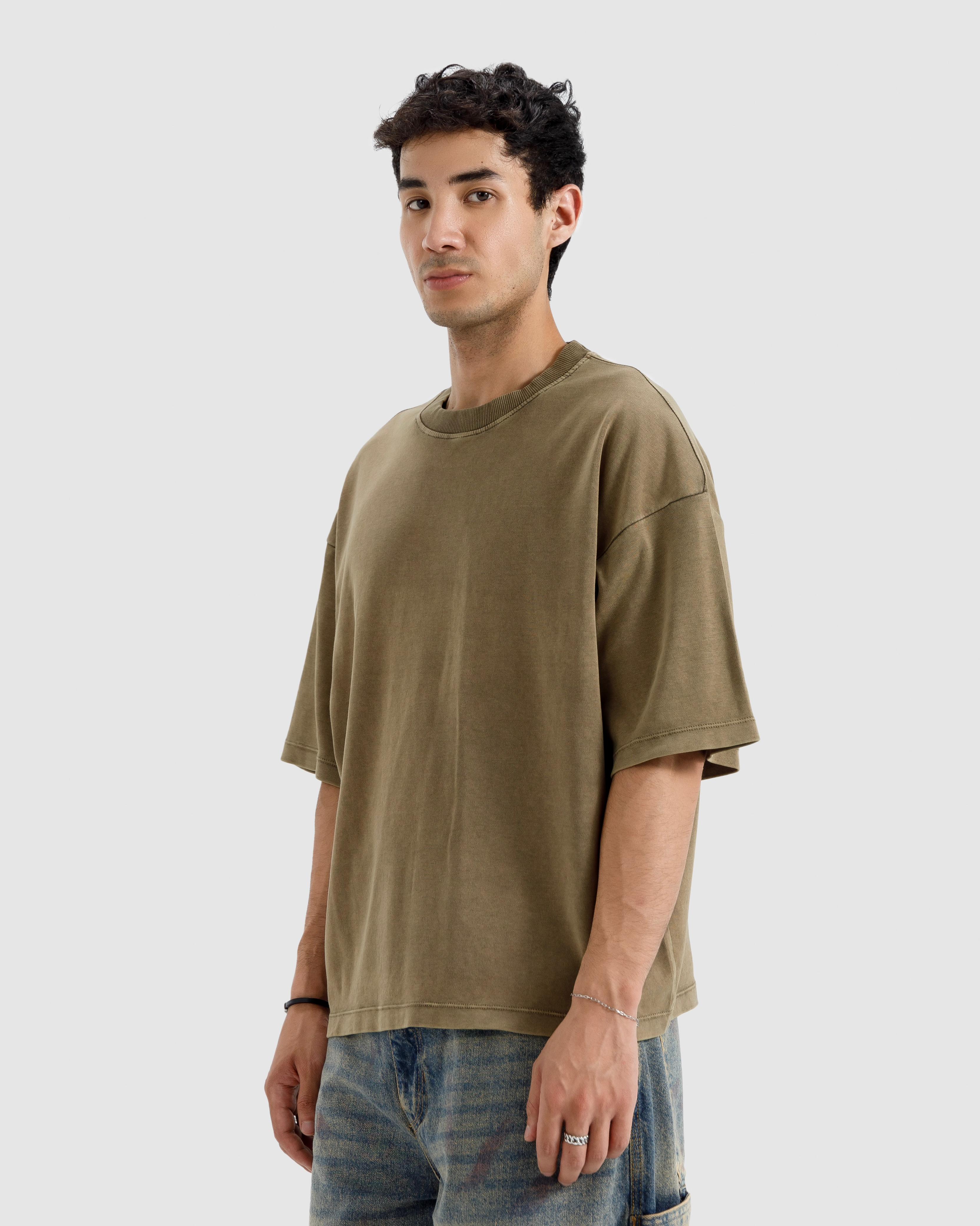 Washed Interlock Essential Tshirt