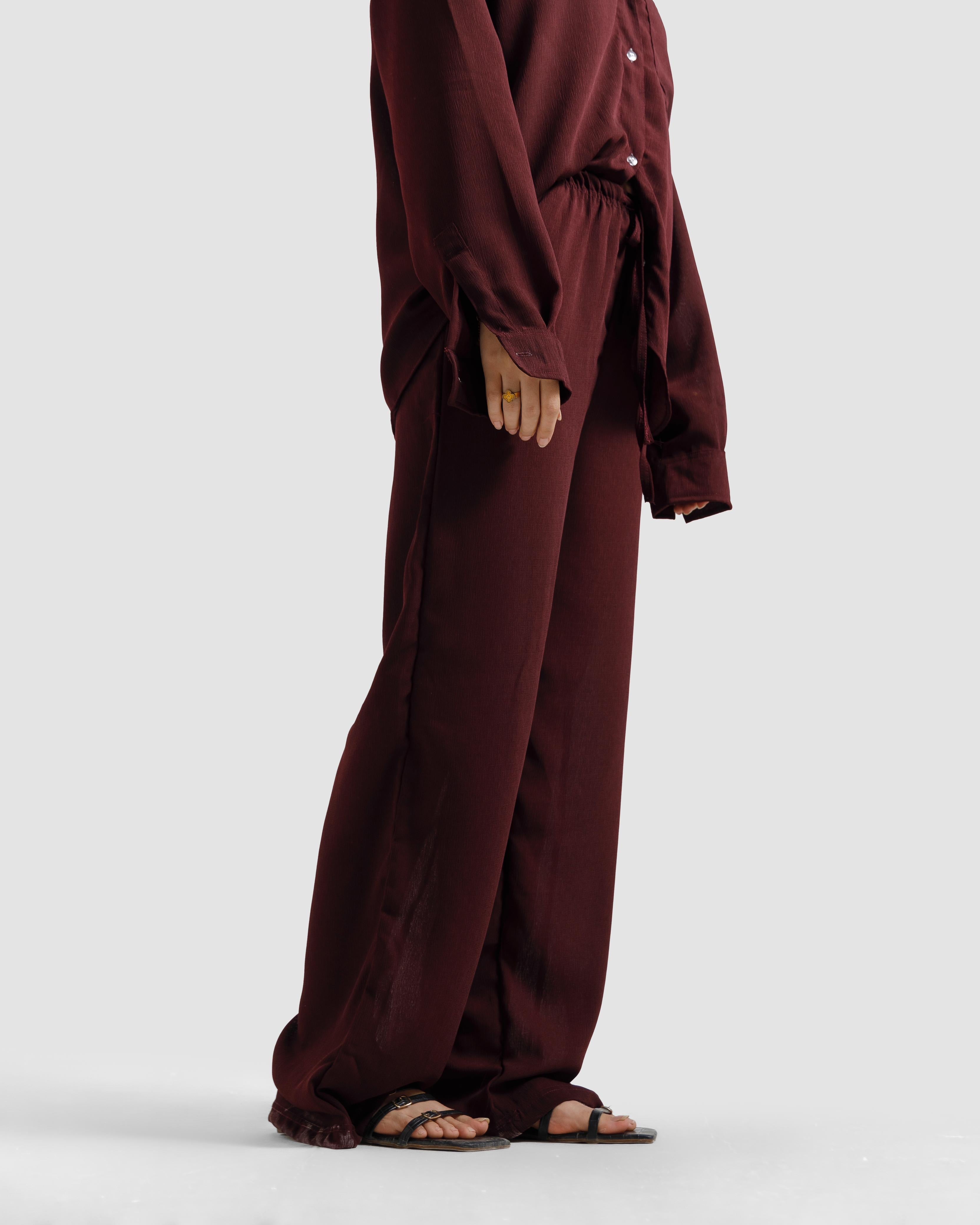 Creased Effect Co-Ord Set