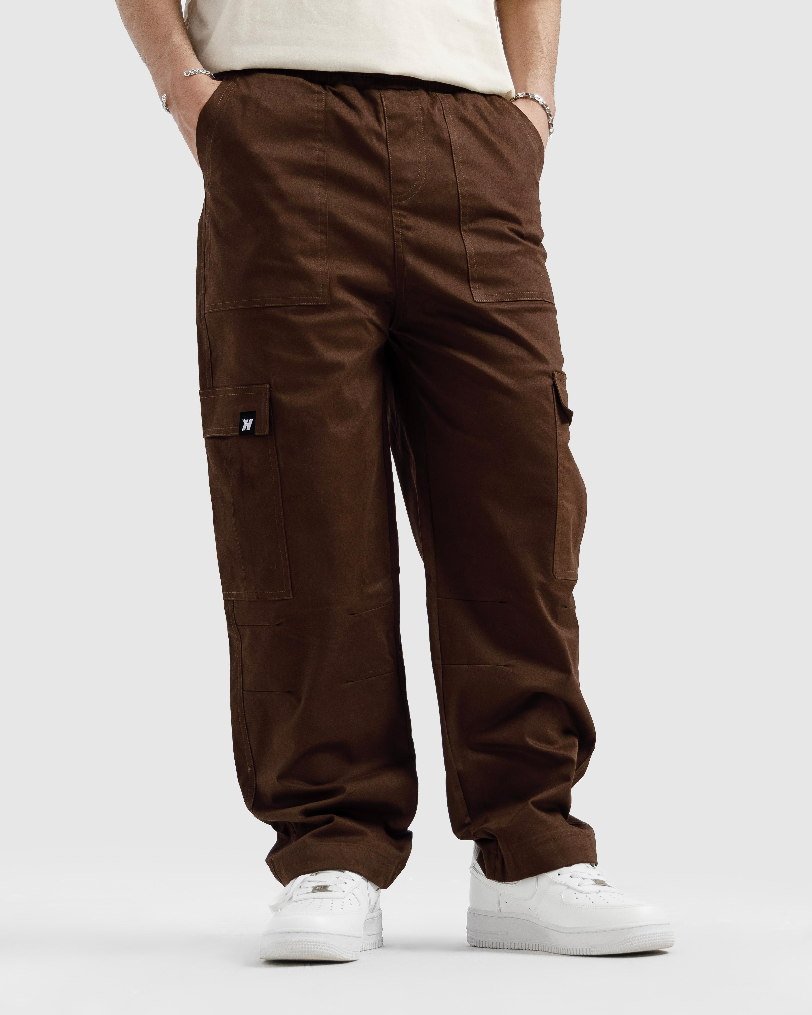 Brown Cargo Pants