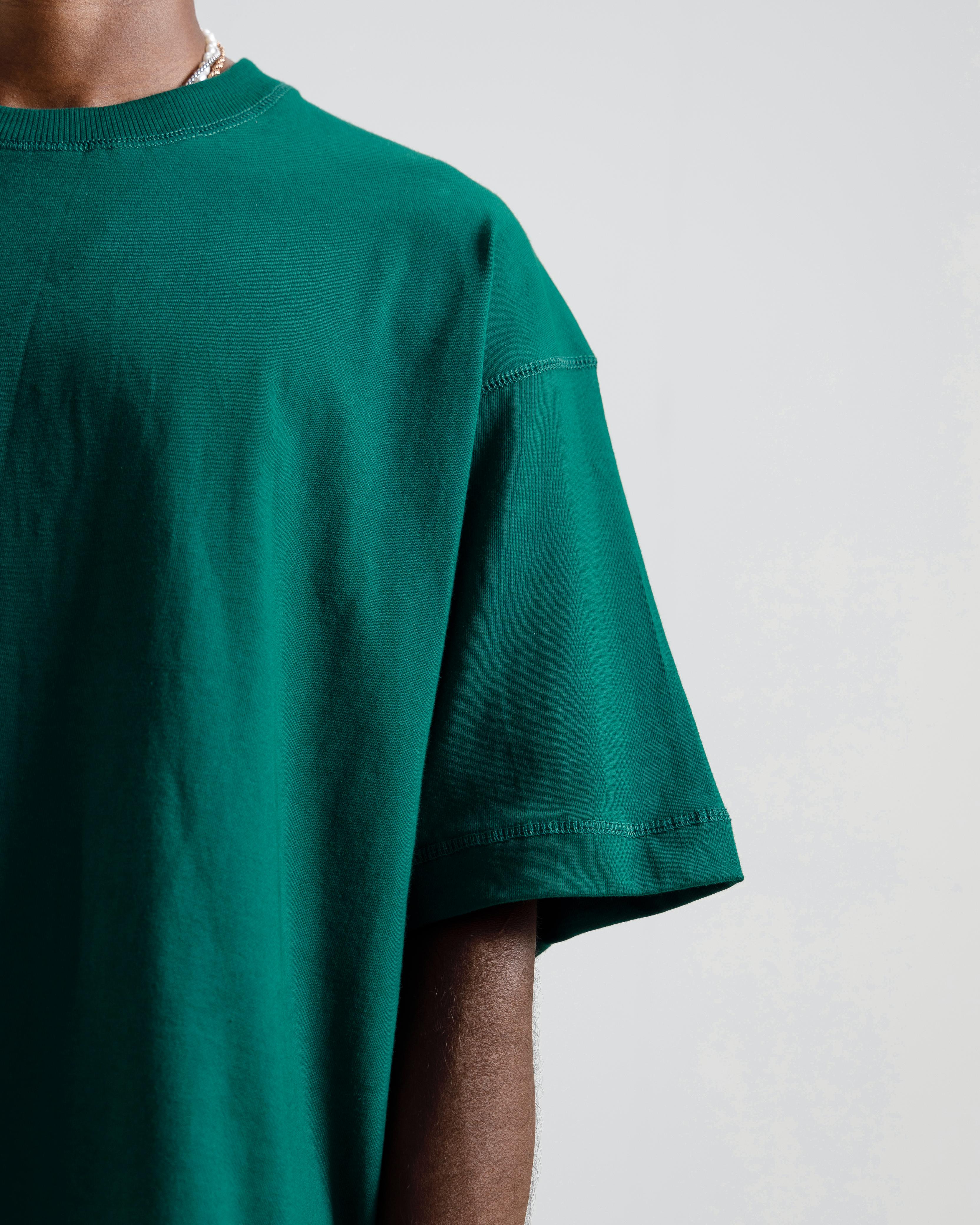 Boxy Seam Detail Basic Essential