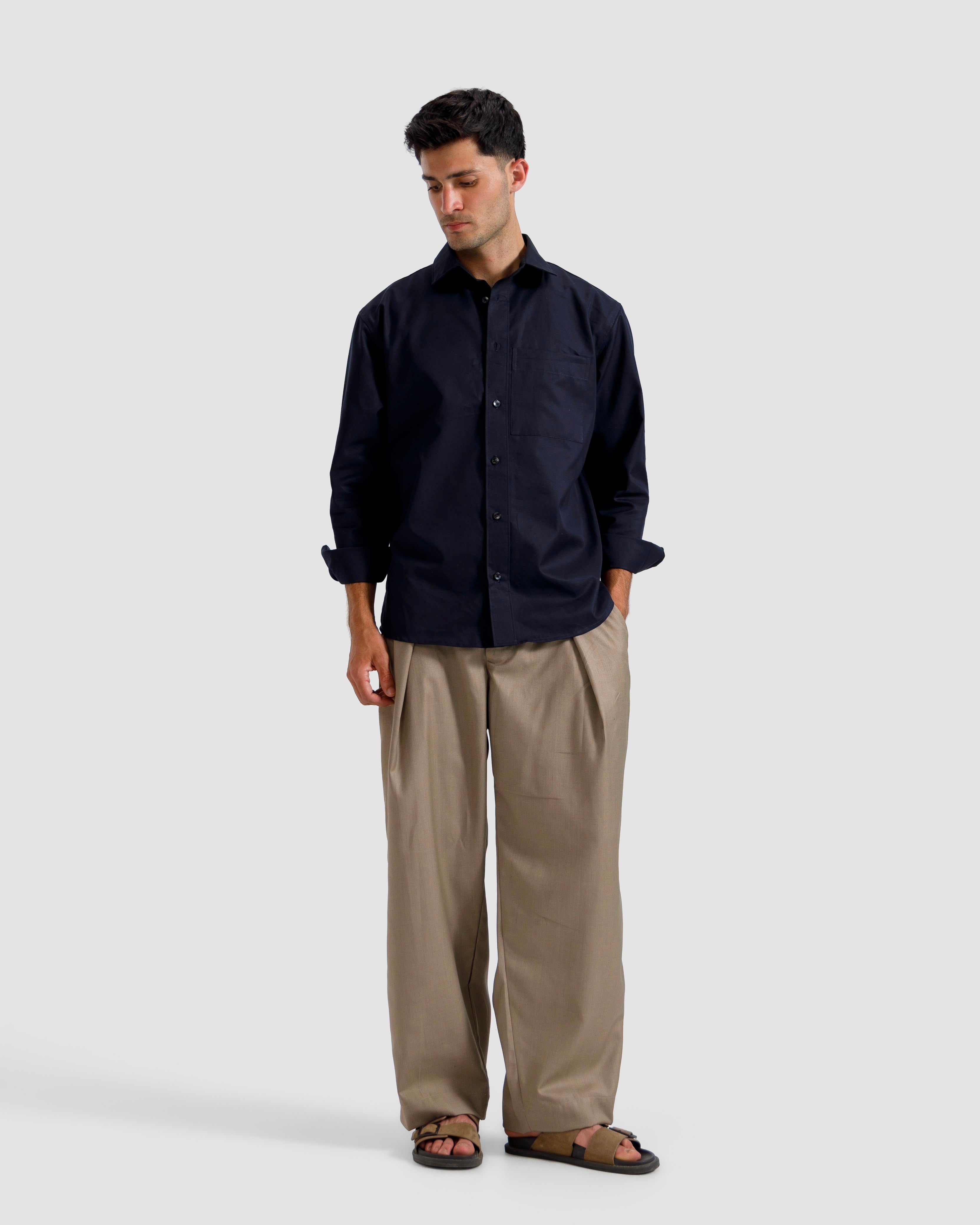 Basic Relaxed Oxford Shirt