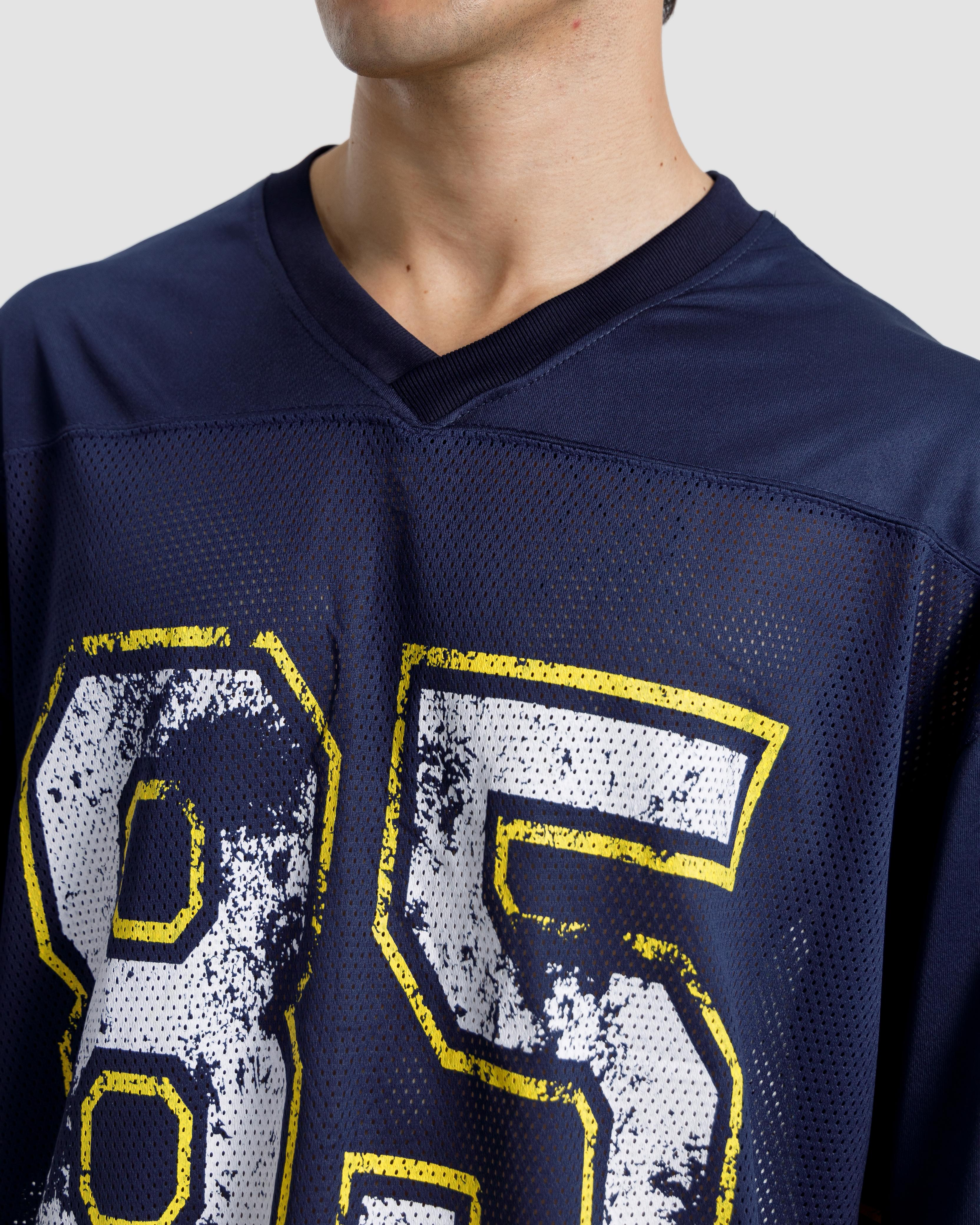 85 Varsity Print Mesh Tshirt