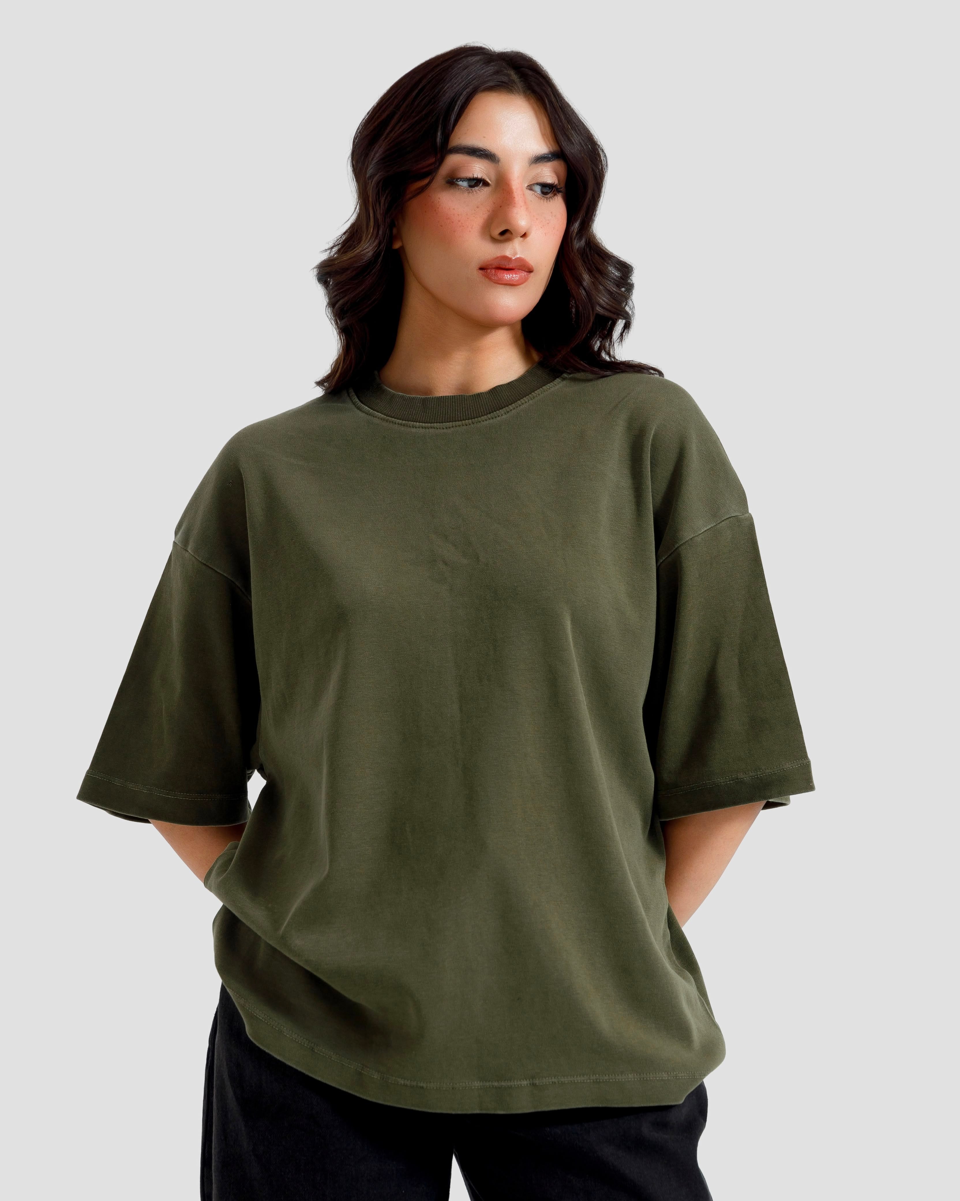 Washed Interlock Essential Tshirt