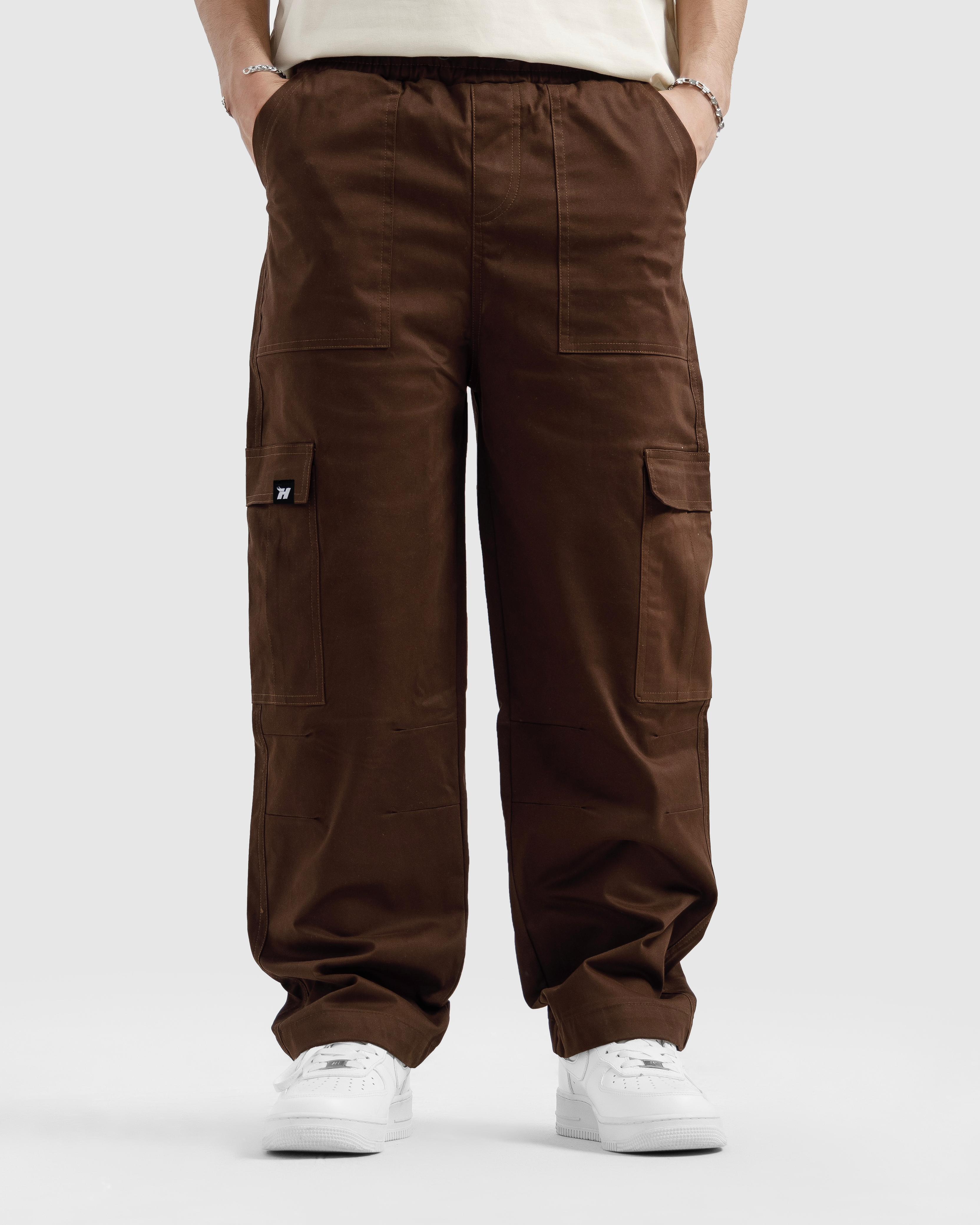 Brown Cargo Pants