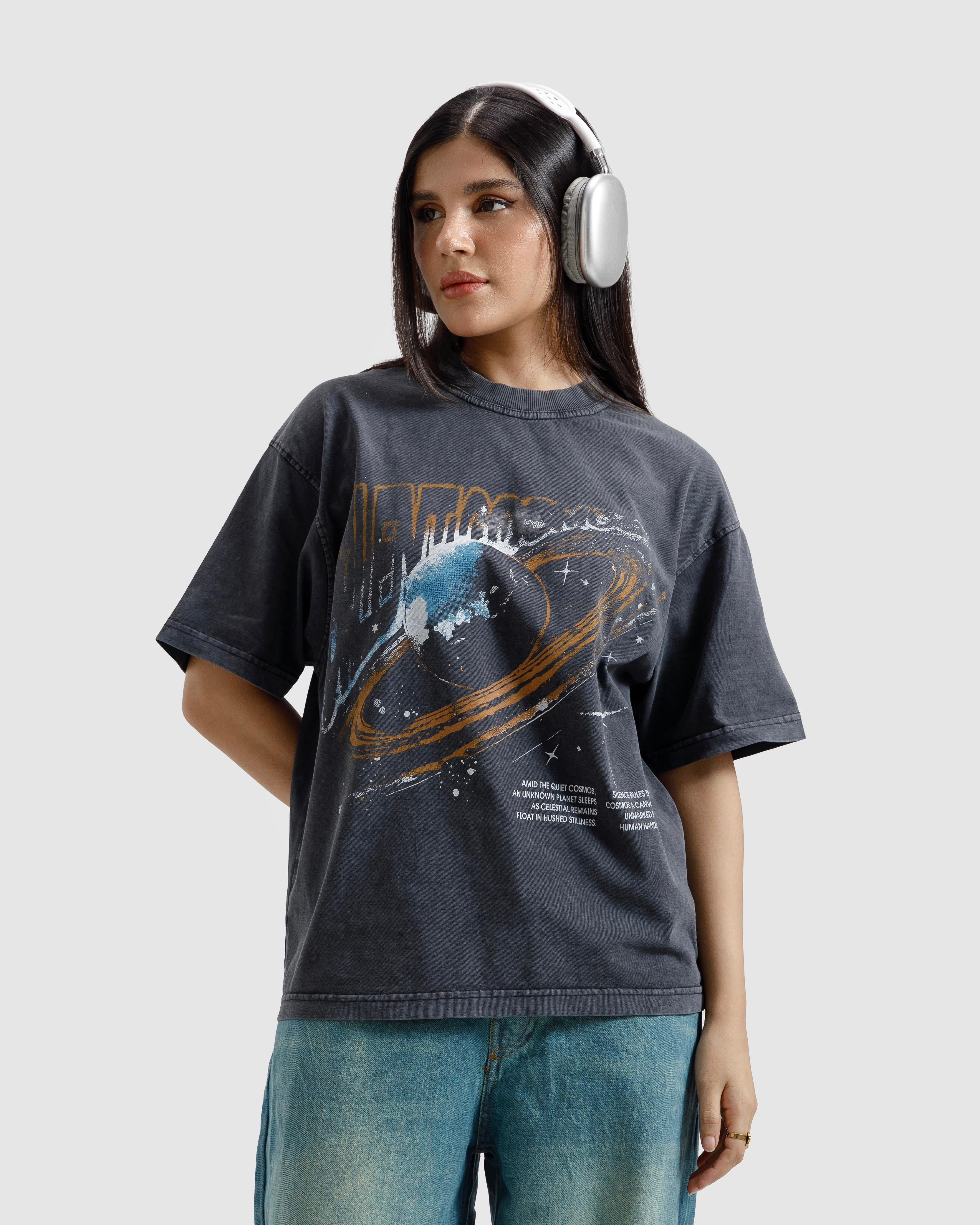Washed Faded Cosmos Tshirt
