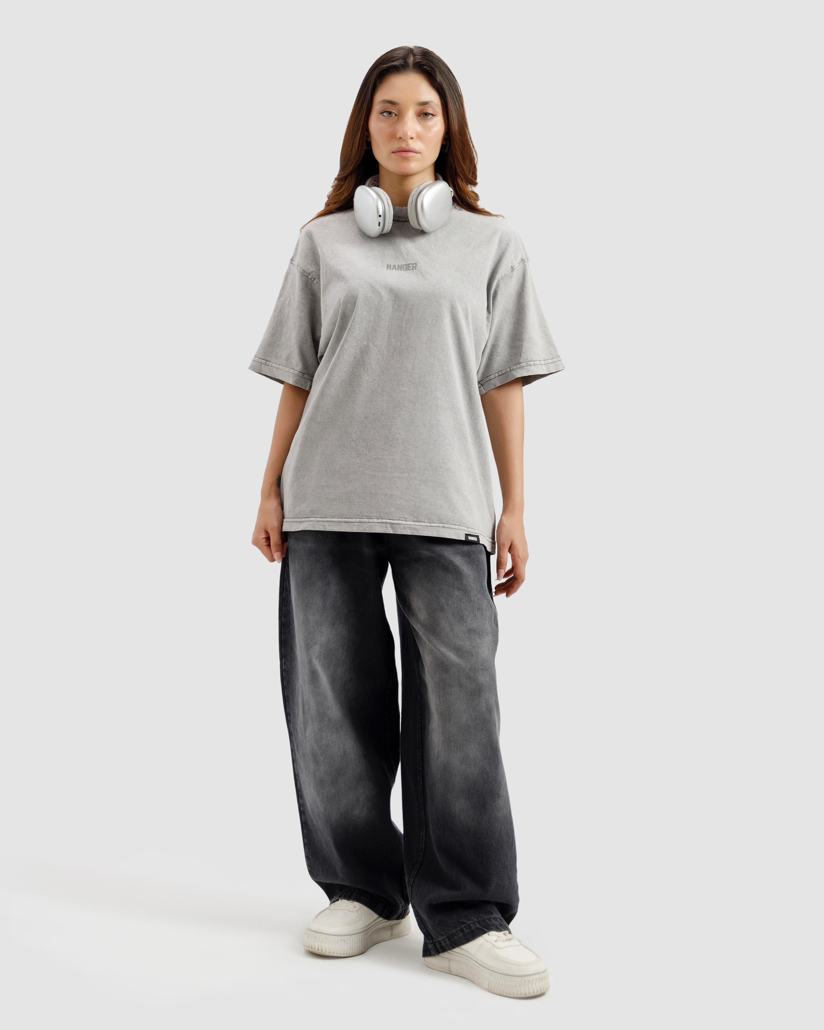Washed Grey Essential Tshirt