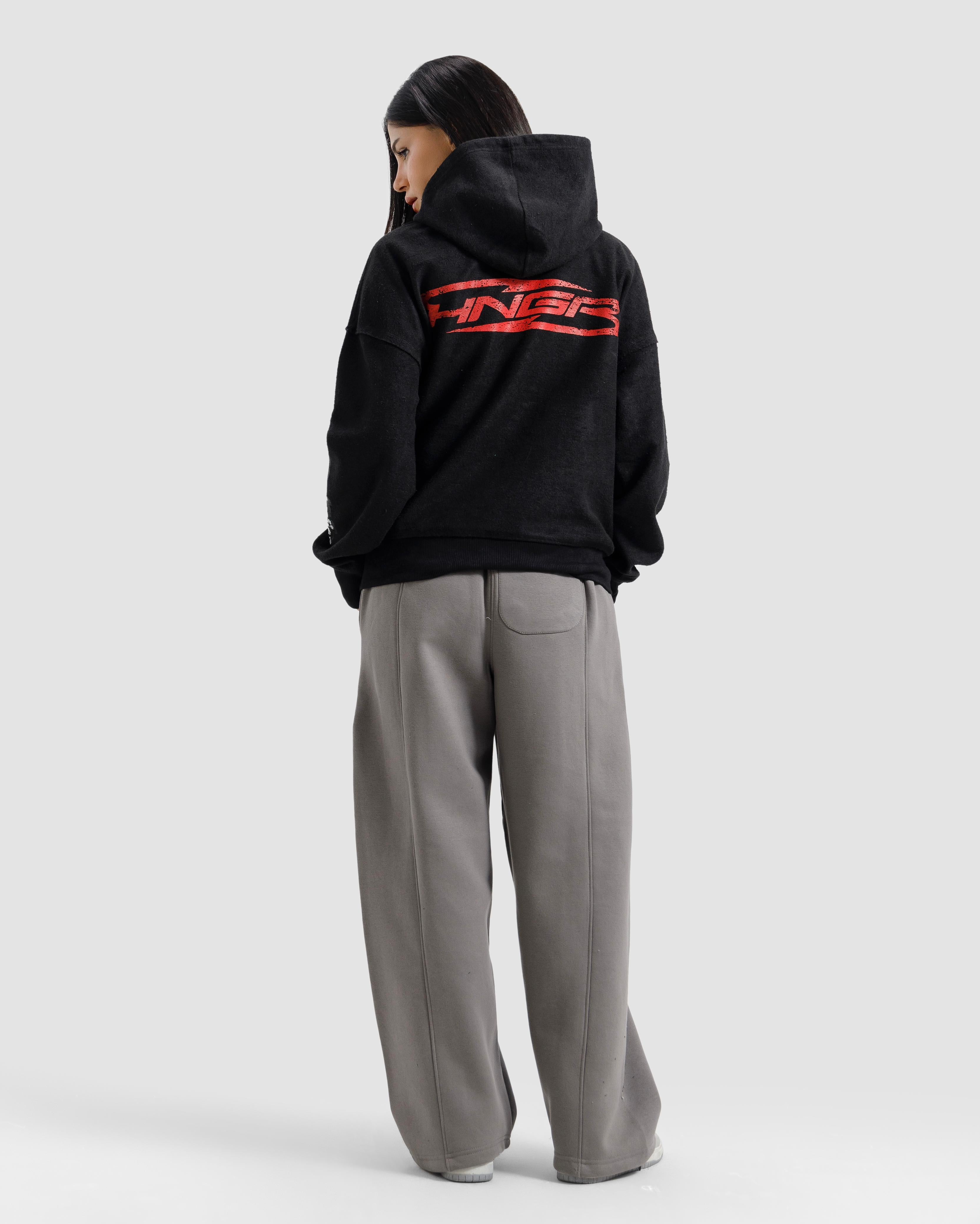 Washed Reverse Detail Hngr Studios Hoodie