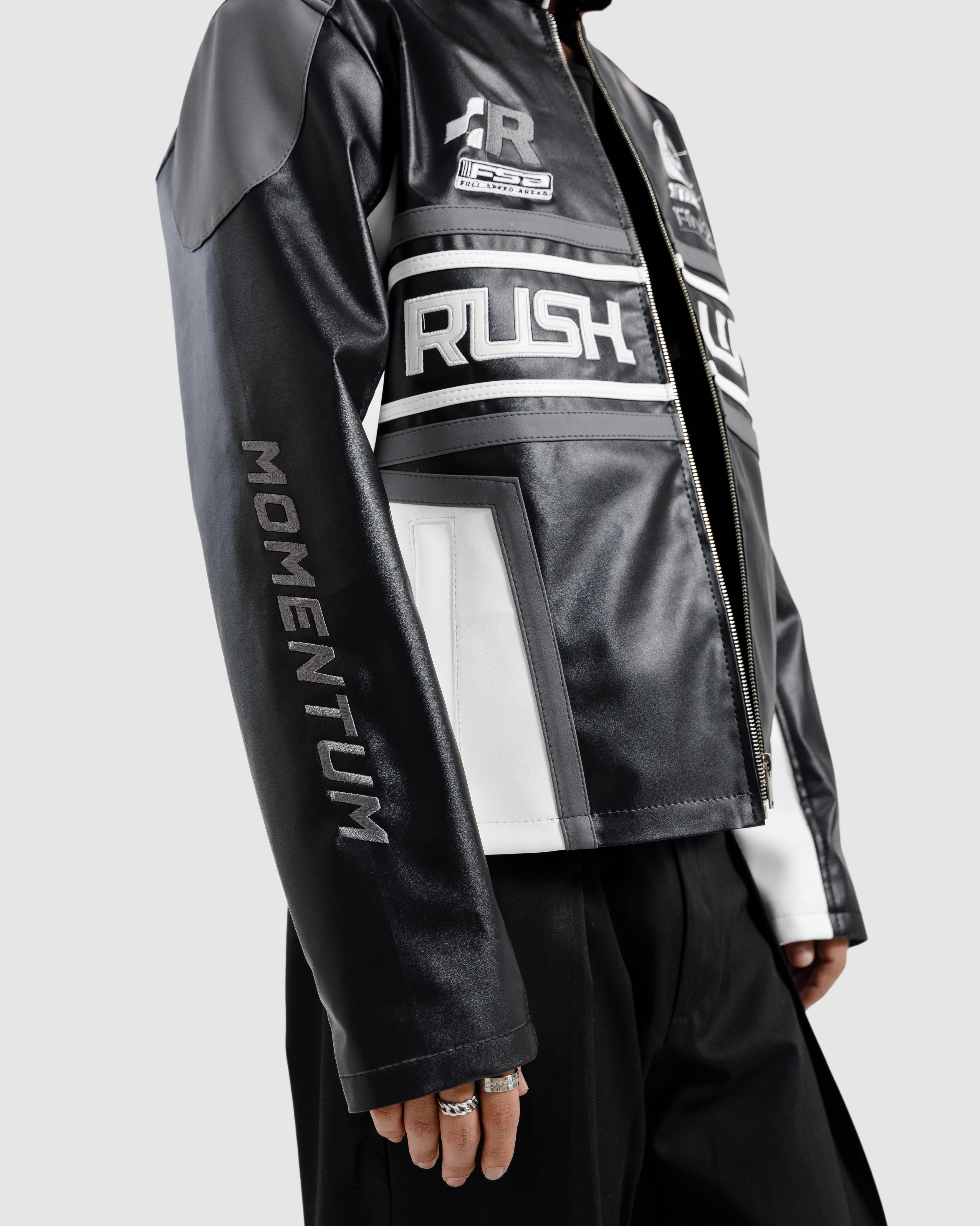 Faux Leather Biker Jacket