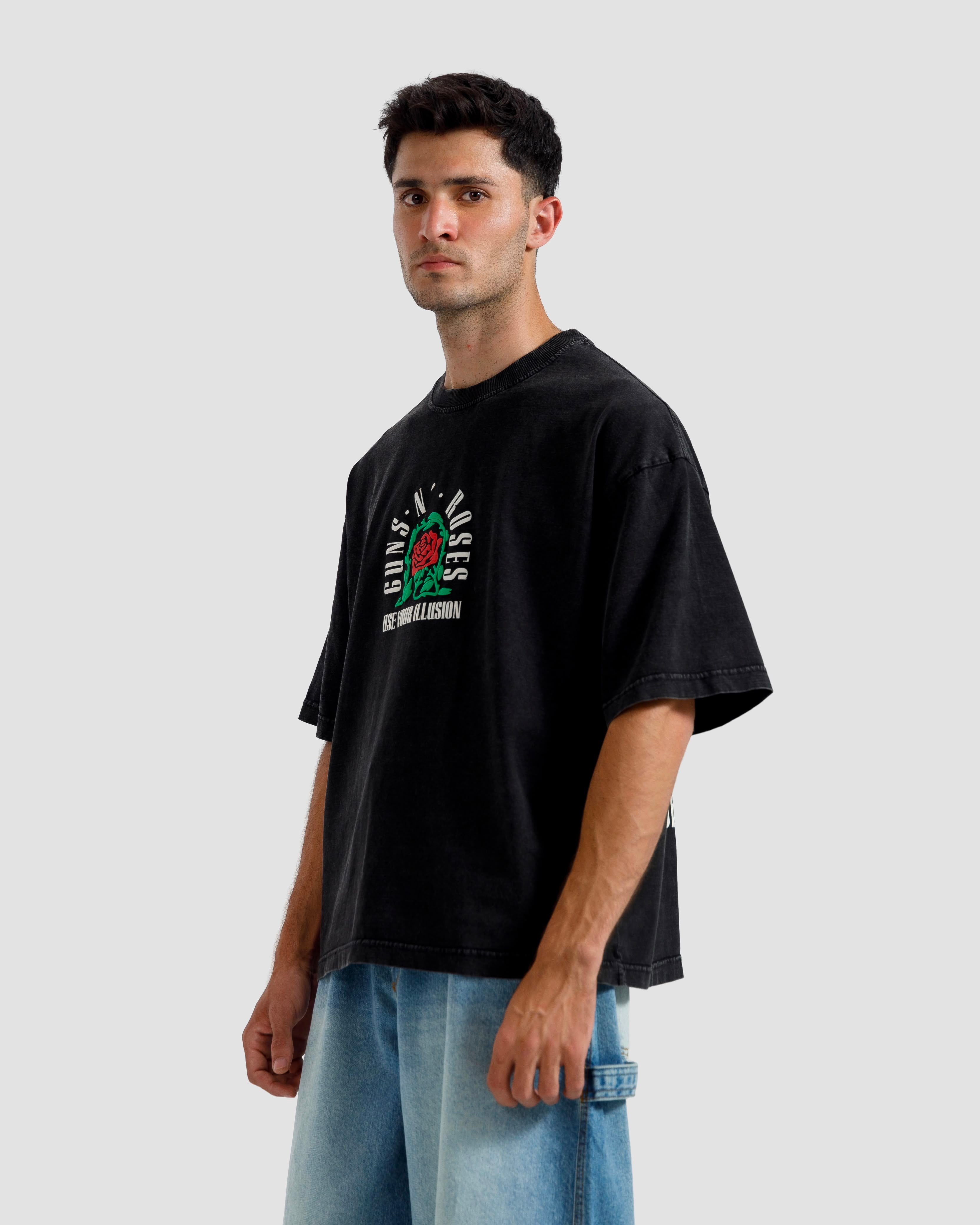 Washed Guns & Roses Tshirt