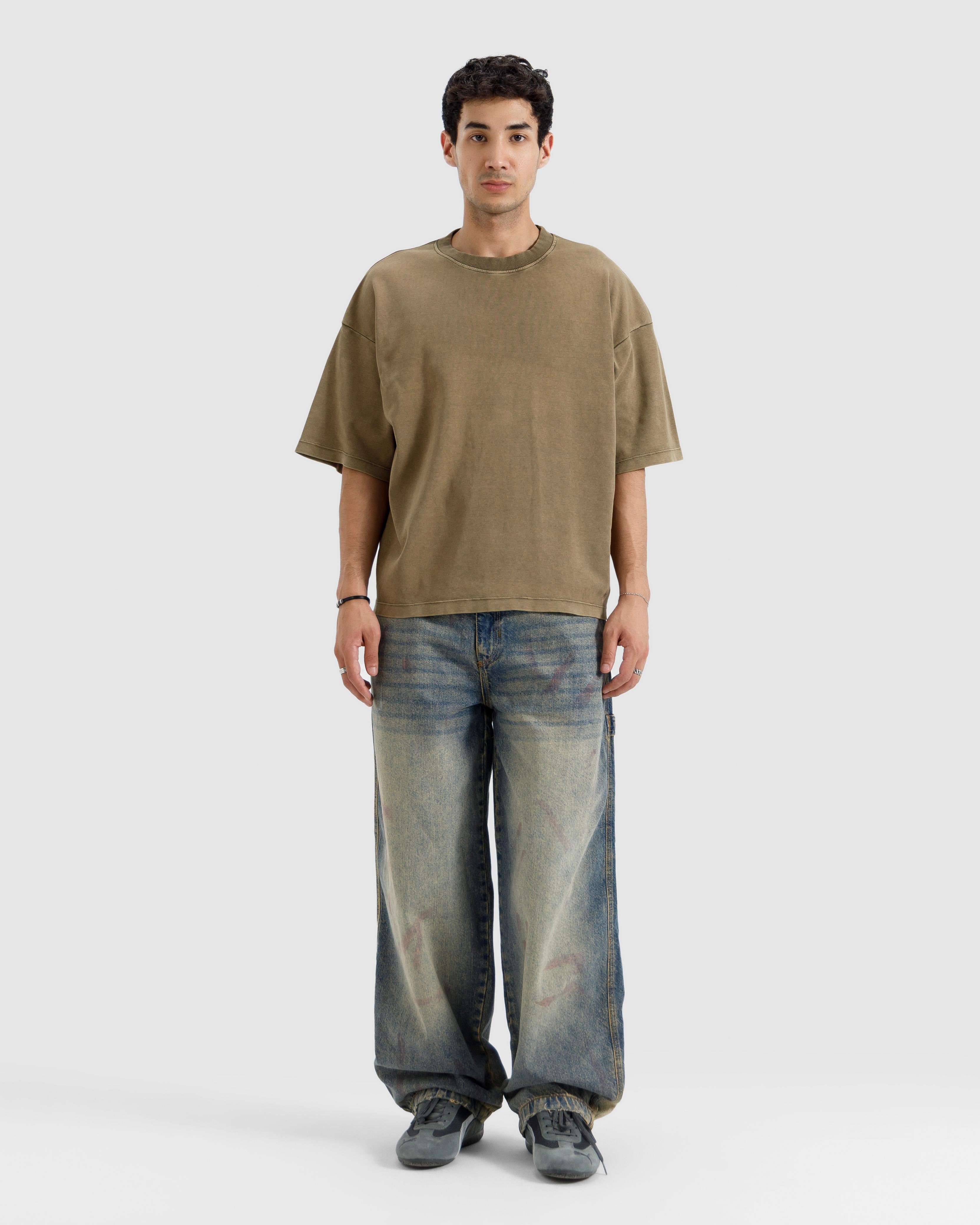 Washed Interlock Essential Tshirt