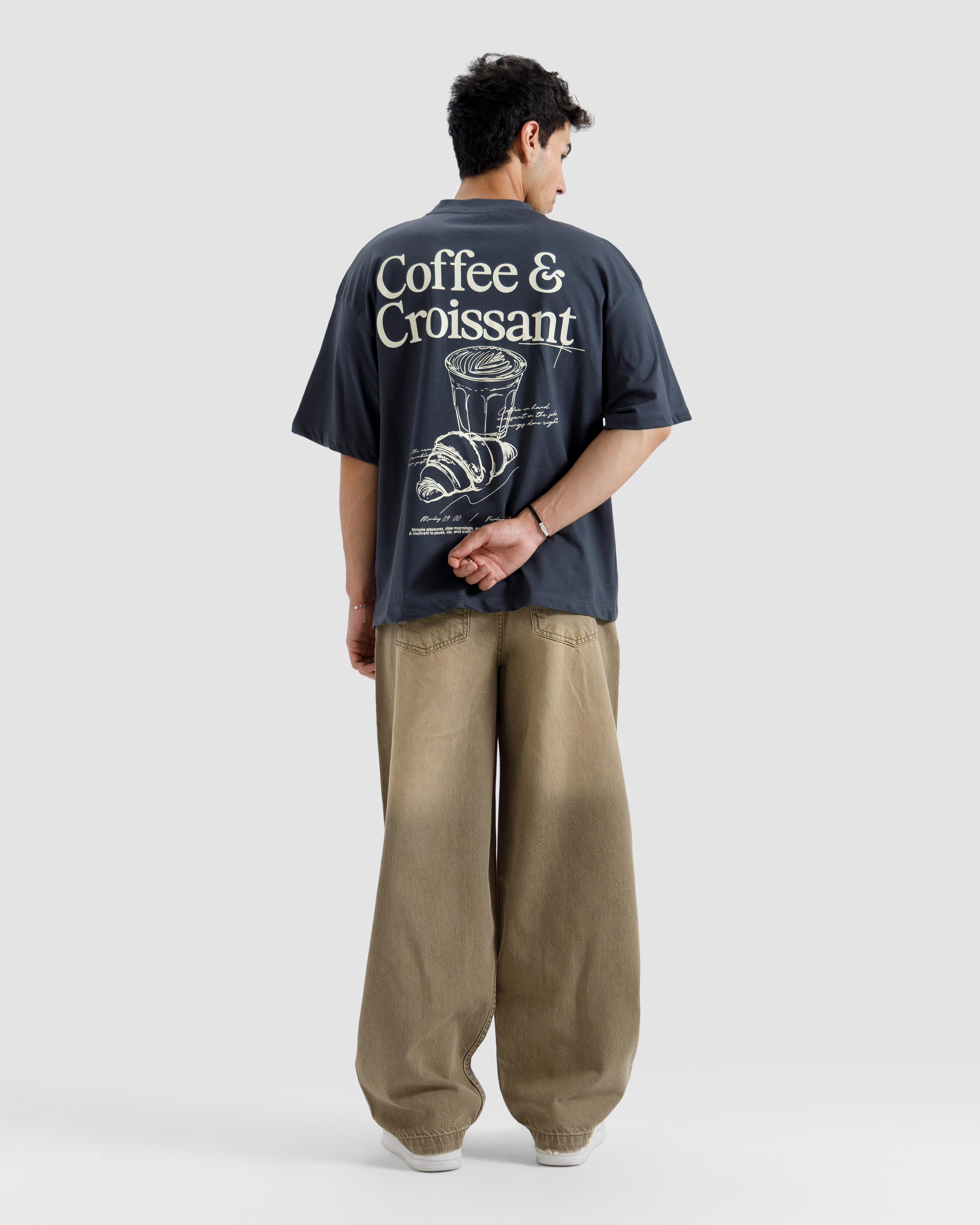 Coffee & Croissant Tshirt