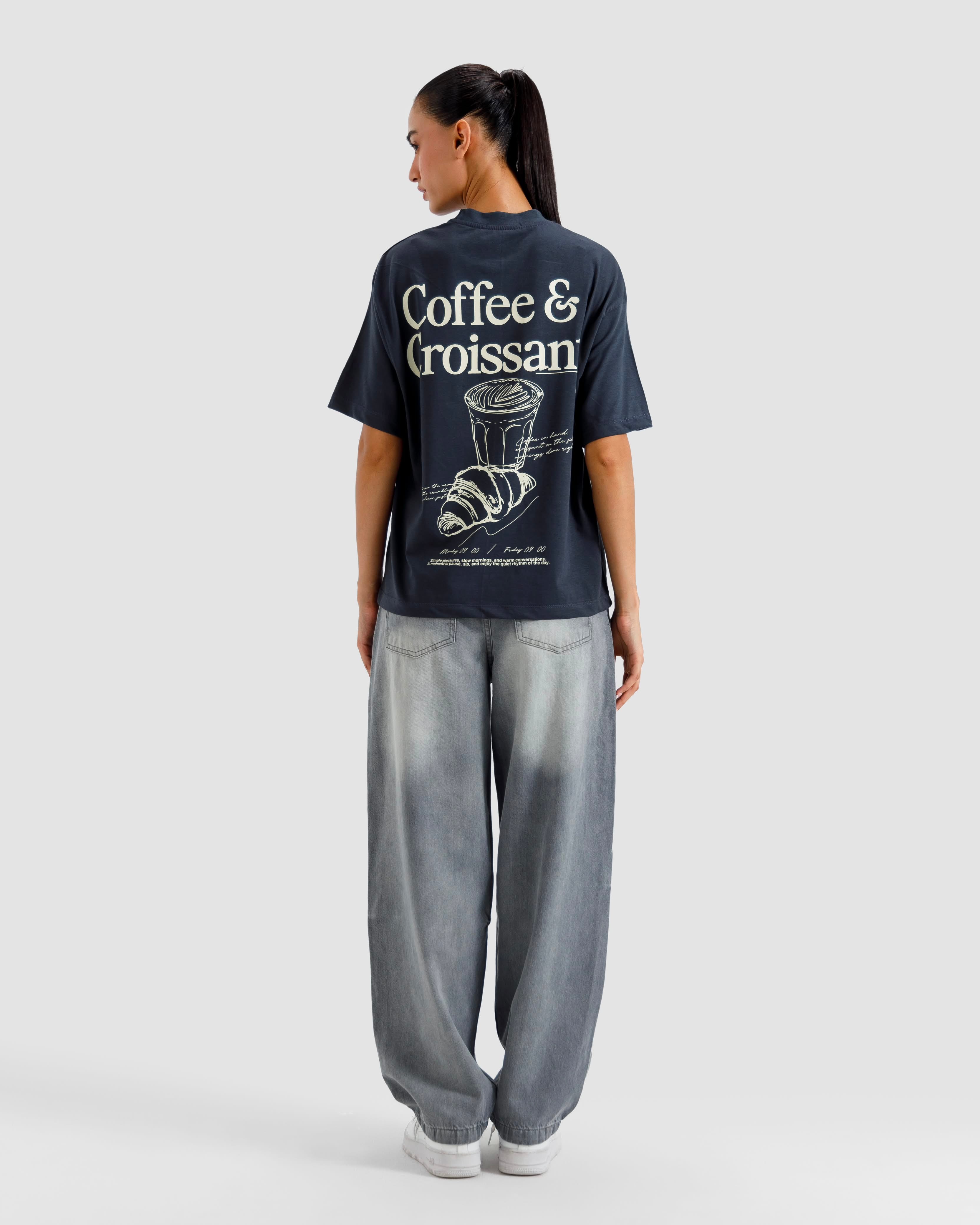 Coffee & Croissant Tshirt