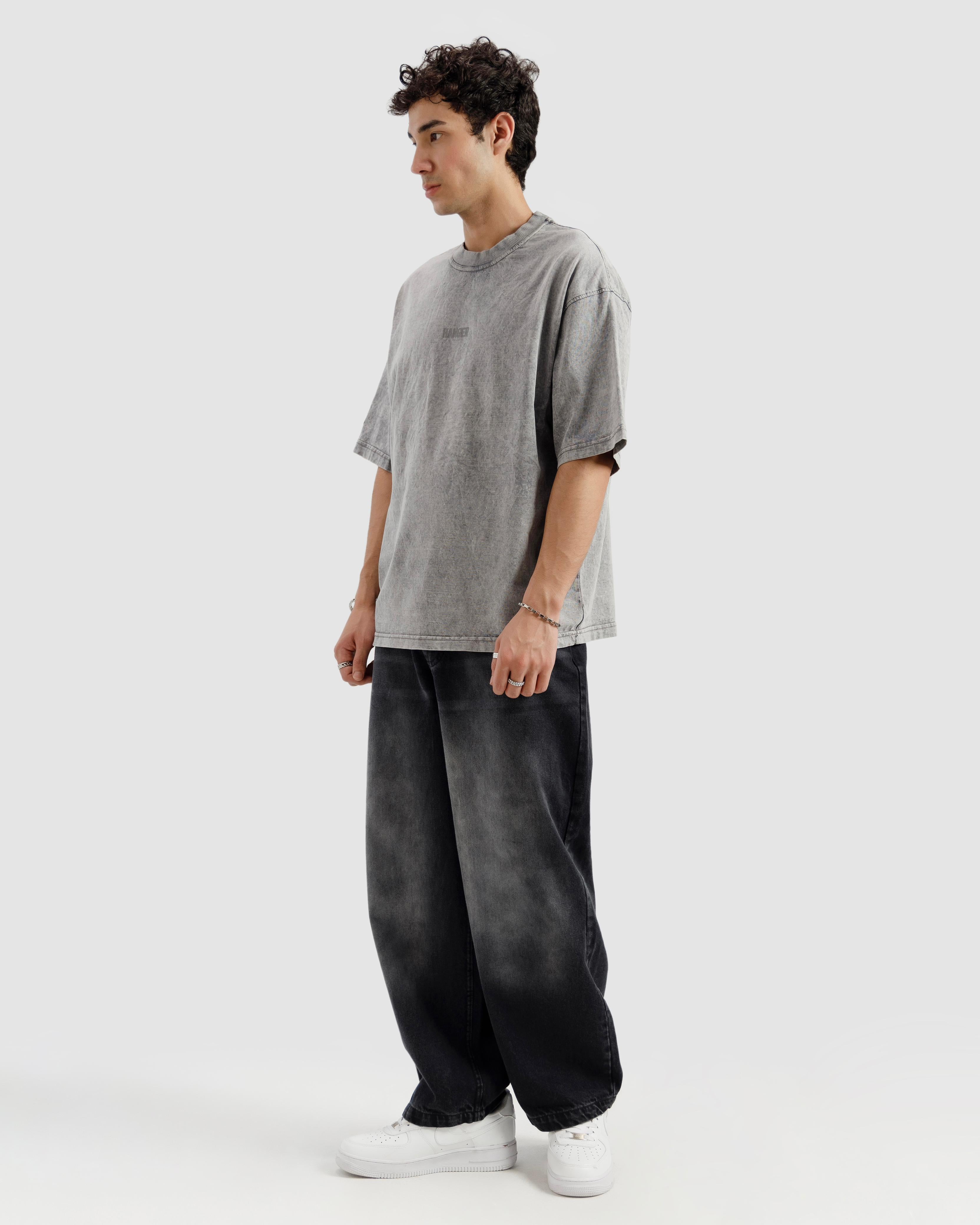 Washed Grey Essential Tshirt