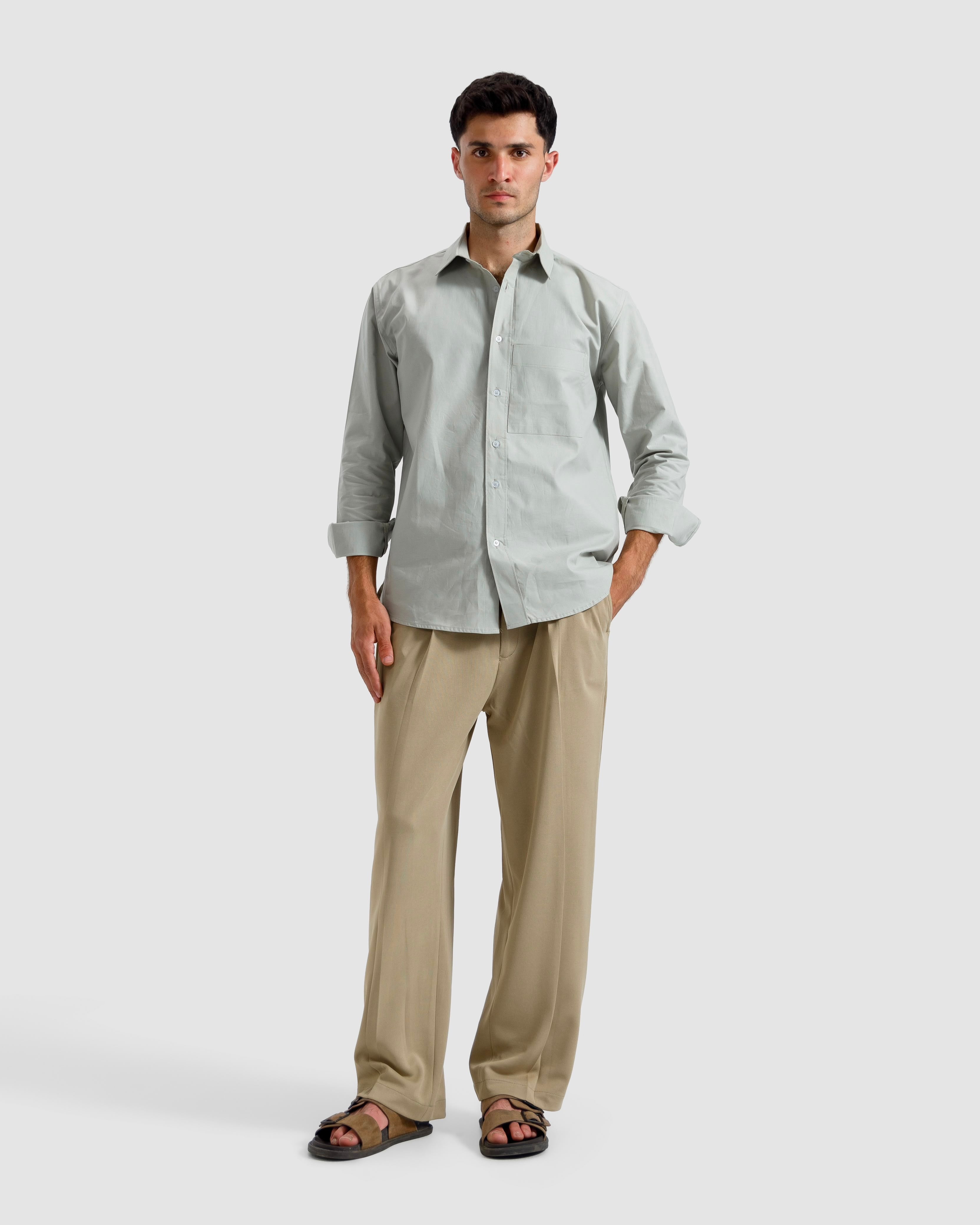 Basic Relaxed Oxford Shirt