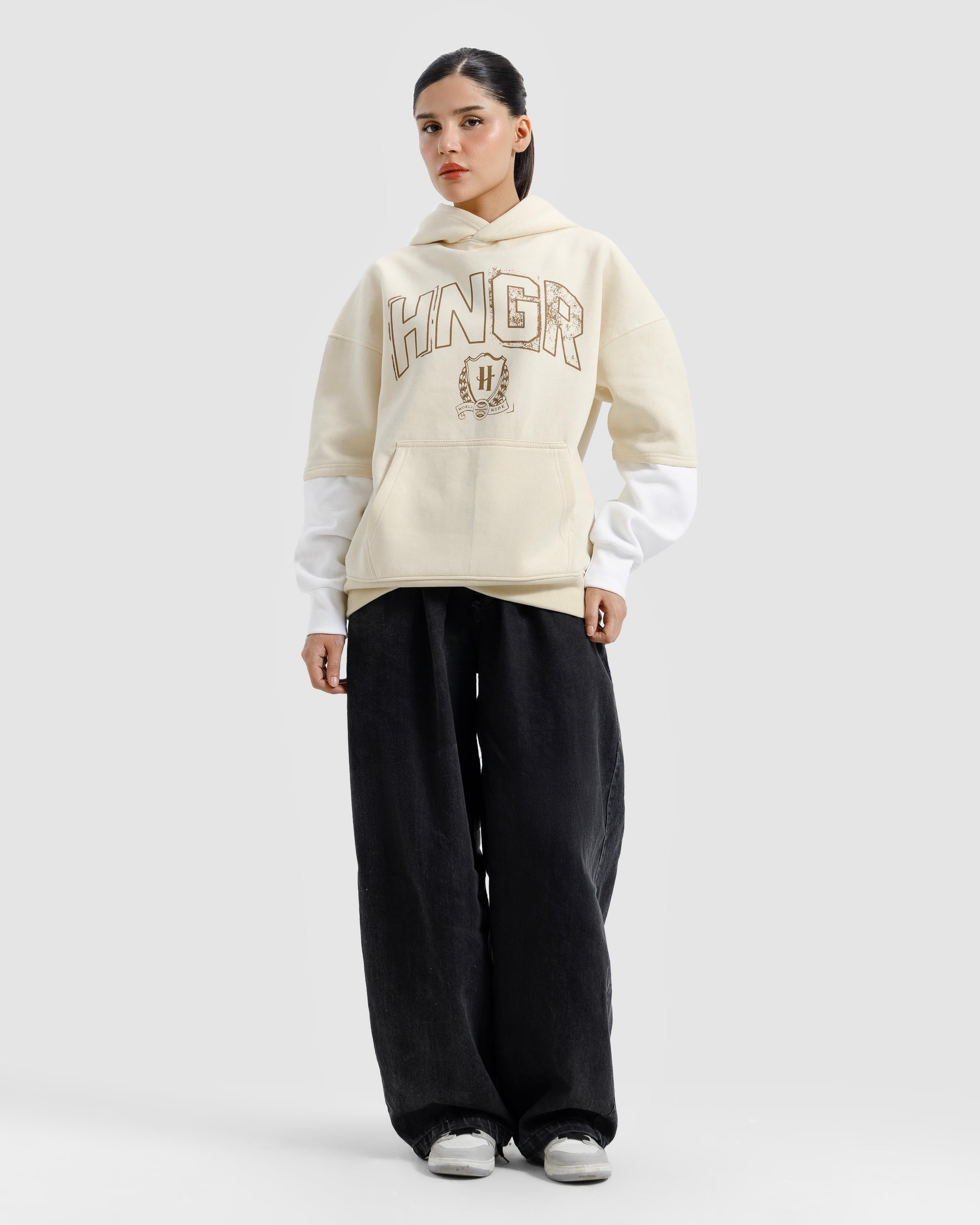 Double-Sleeves HNGR Hoodie