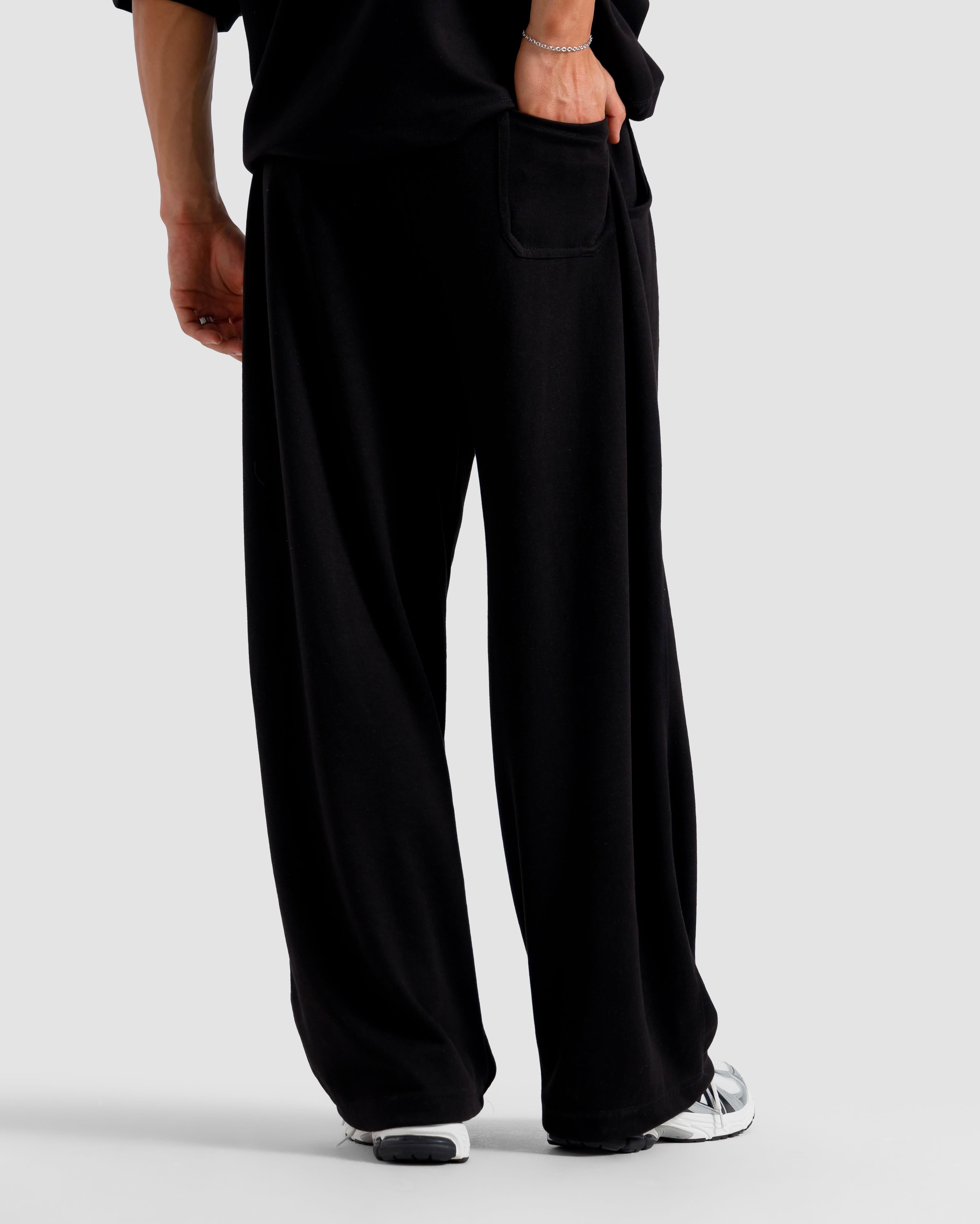Interlock Baggy Fit Trousers