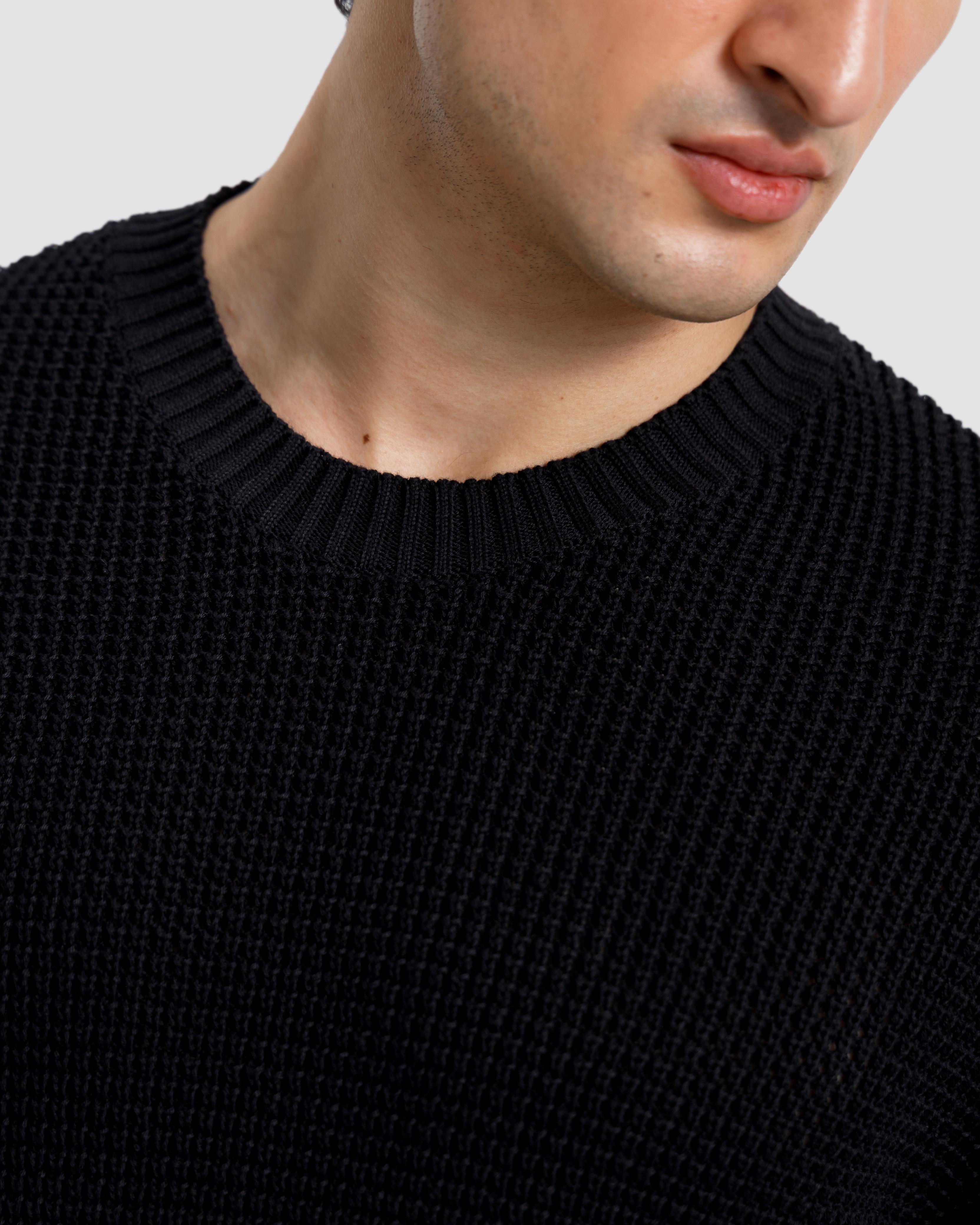 Relaxed Fit Textured Knit Tshirt