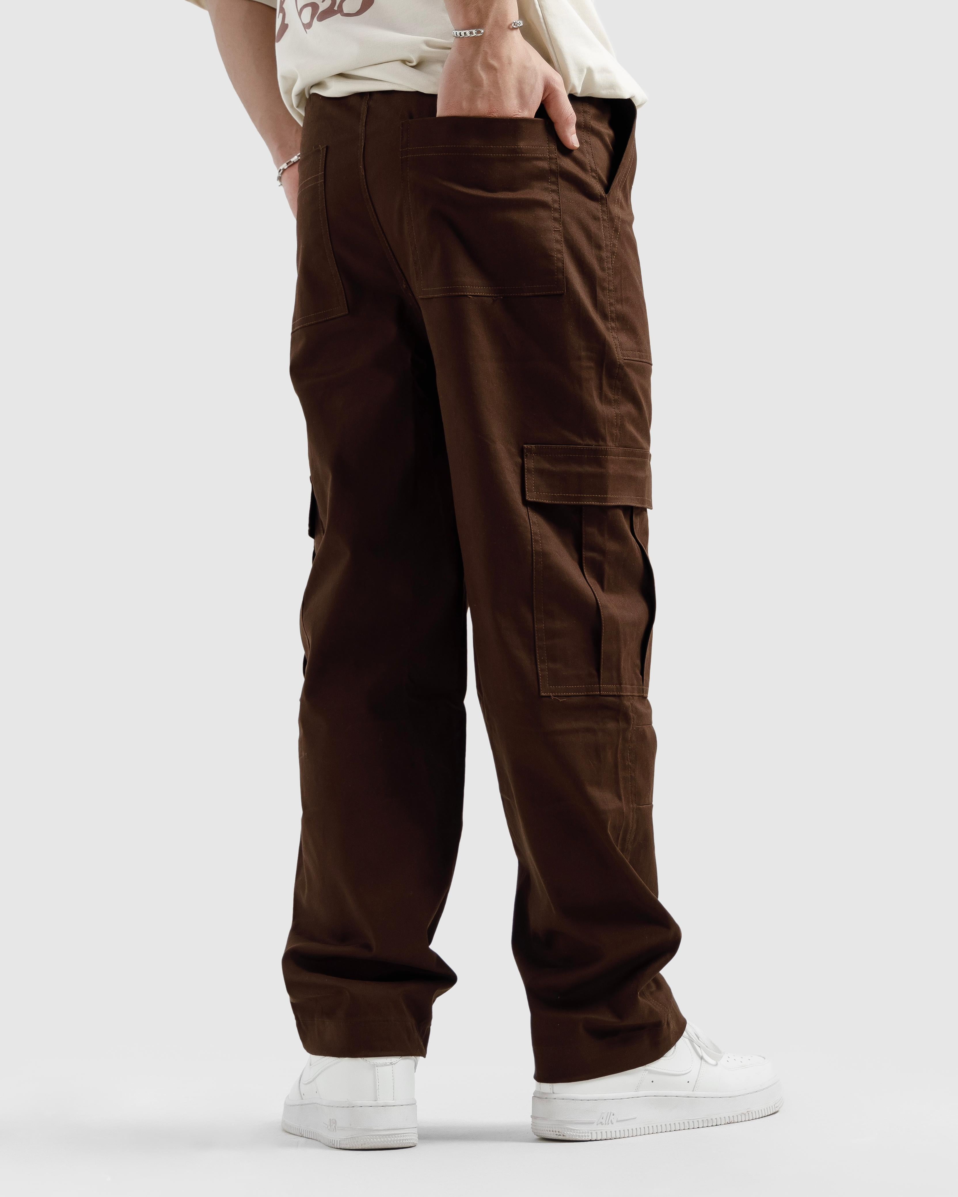 Brown Cargo Pants