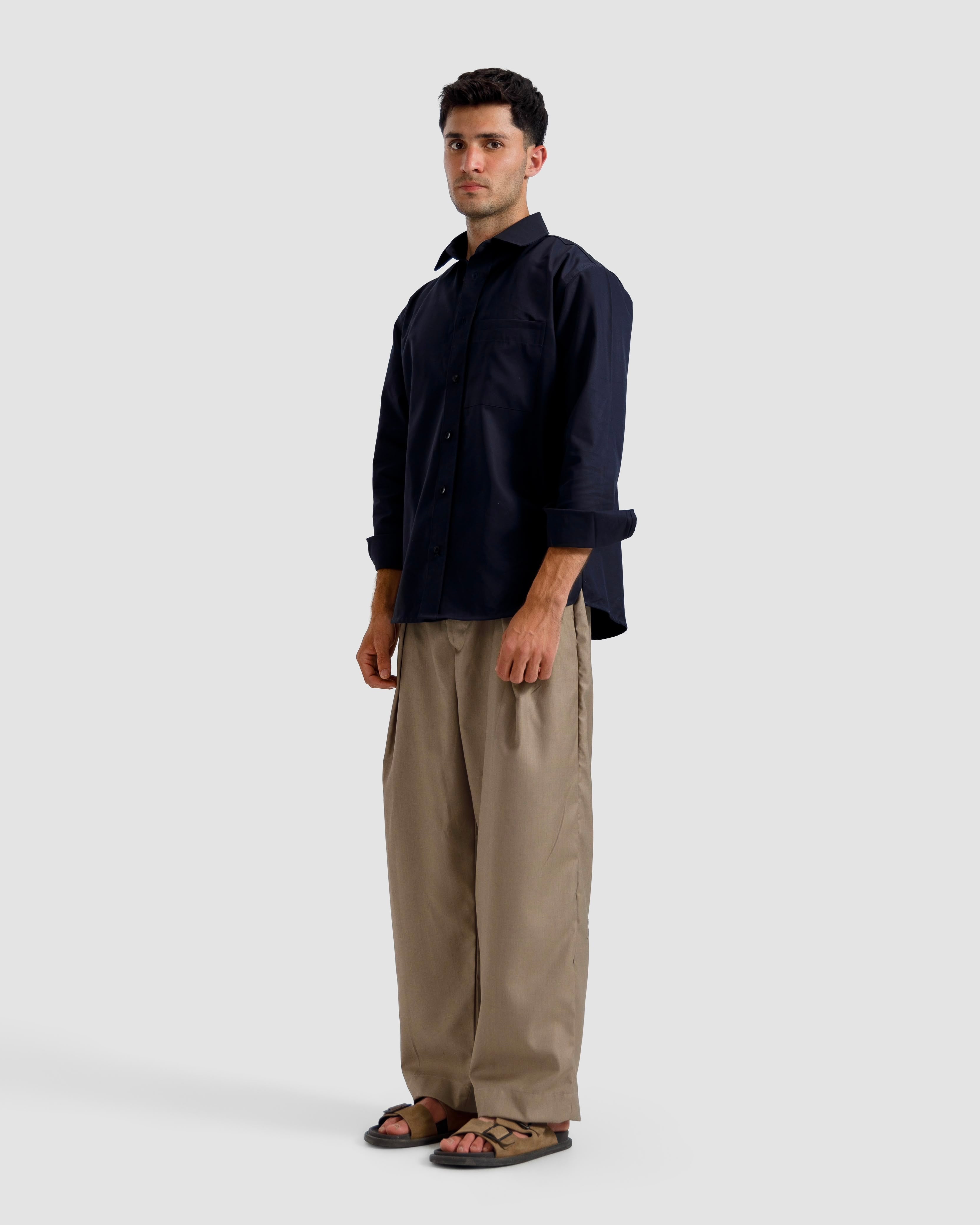 Basic Relaxed Oxford Shirt
