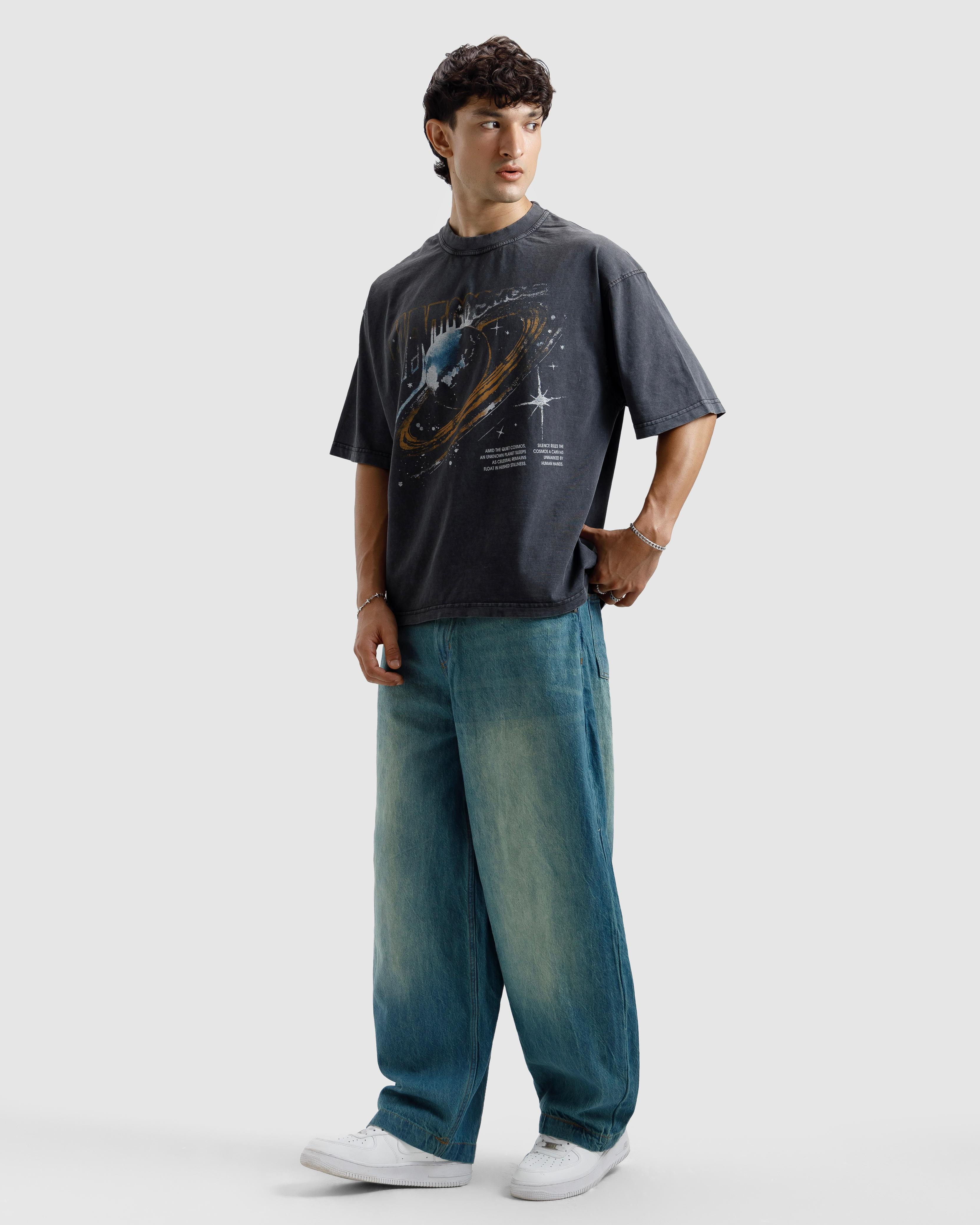 Washed Faded Cosmos Tshirt
