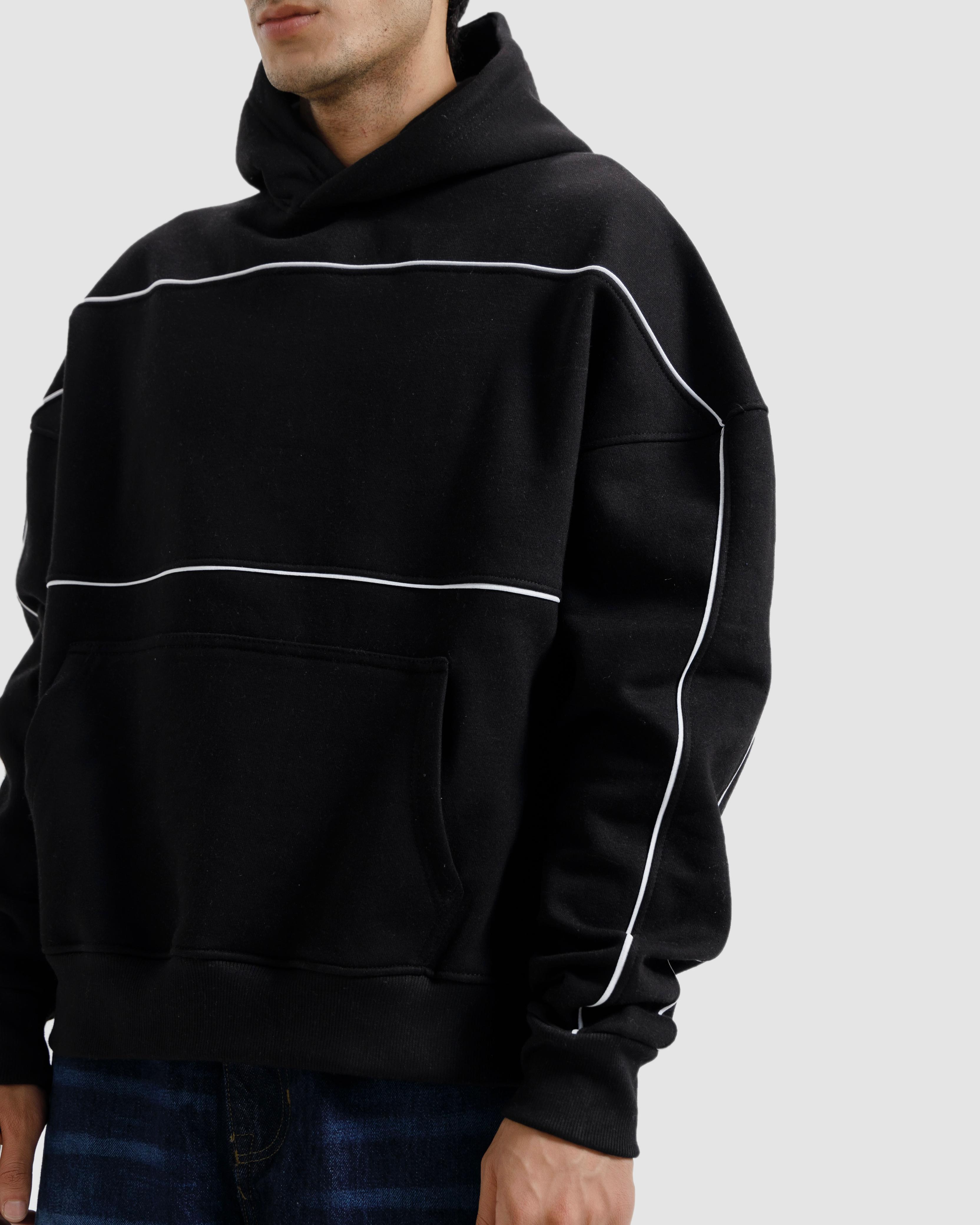 Pipping Detail Hoodie