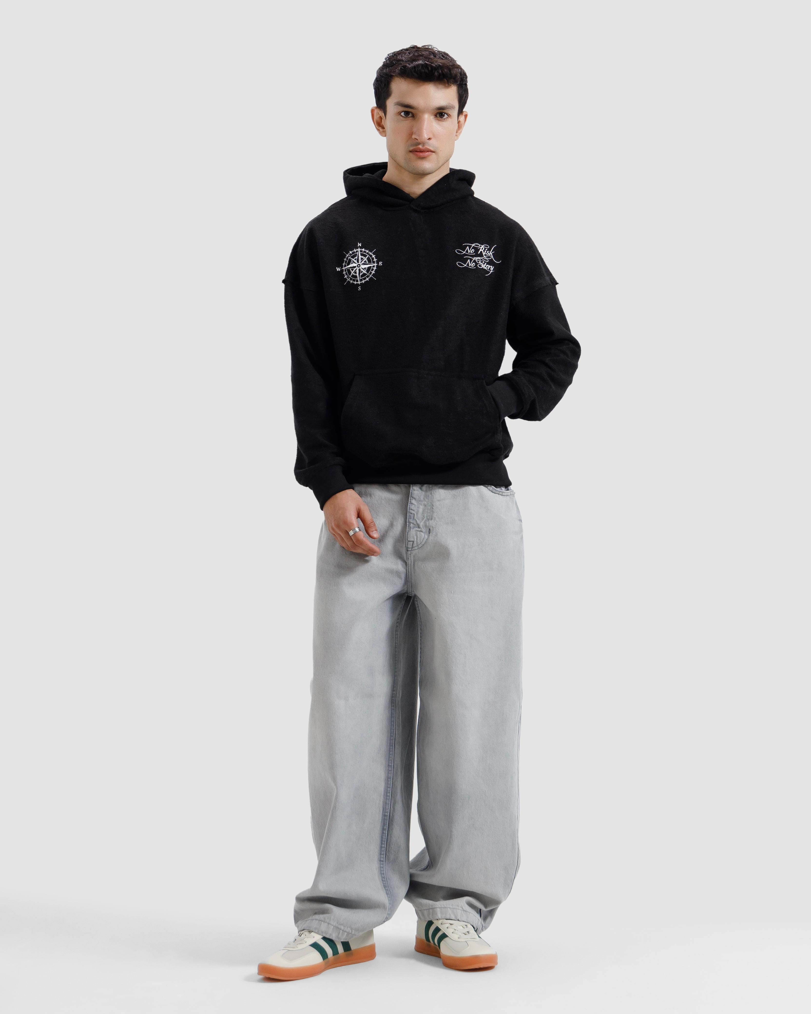 Reverse Detail No Risk No Story Hoodie