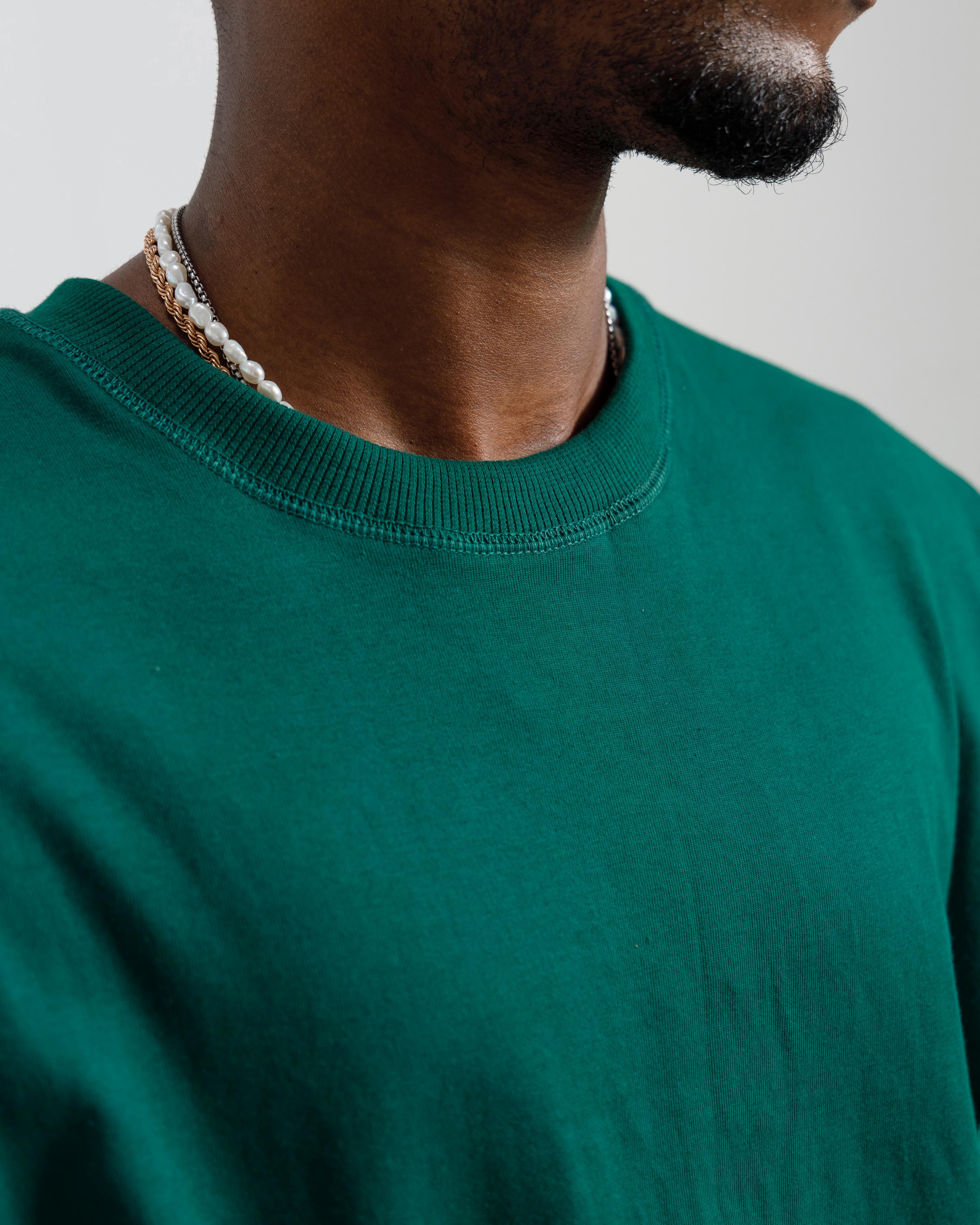 Boxy Seam Detail Basic Essential