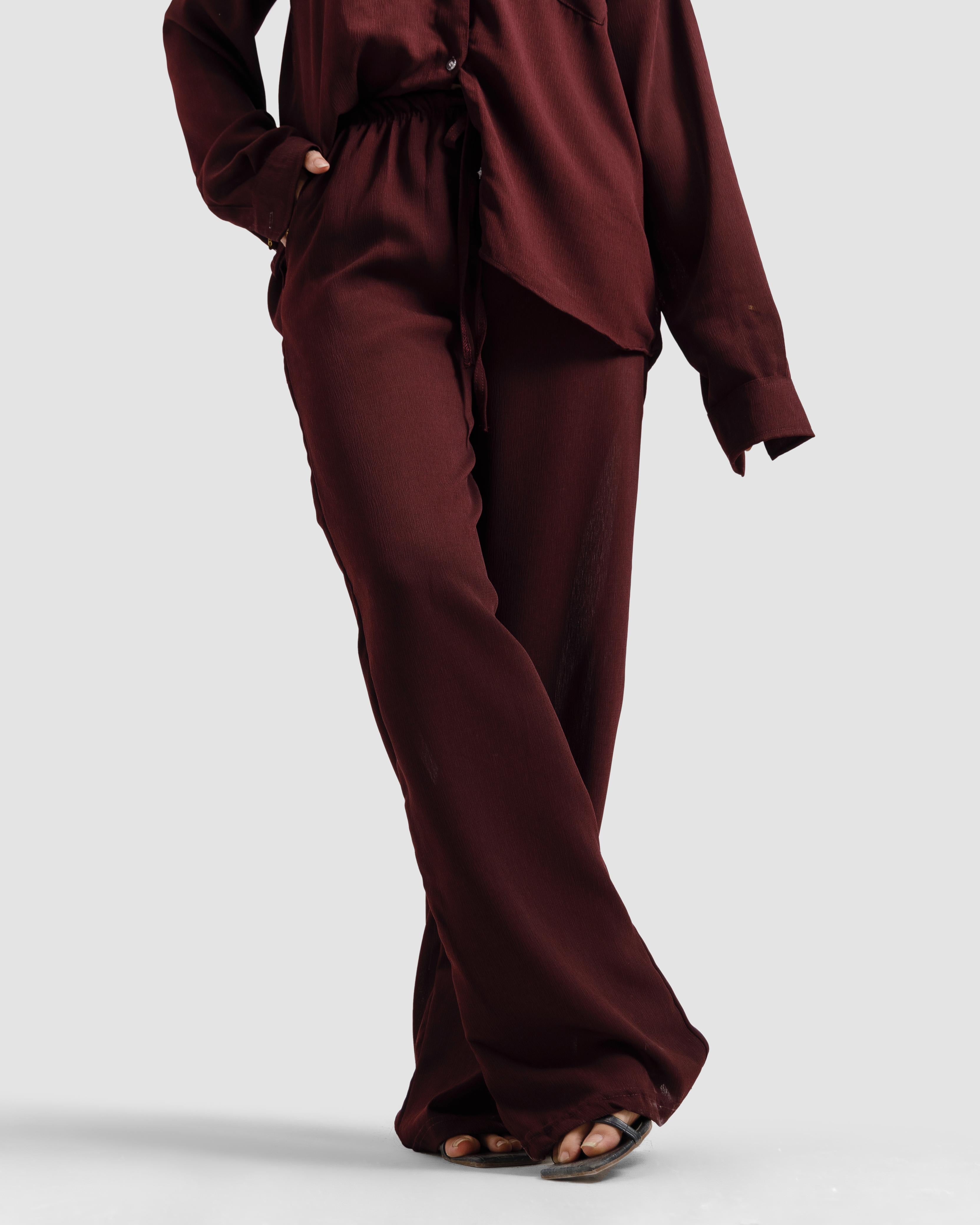 Creased Effect Co-Ord Set