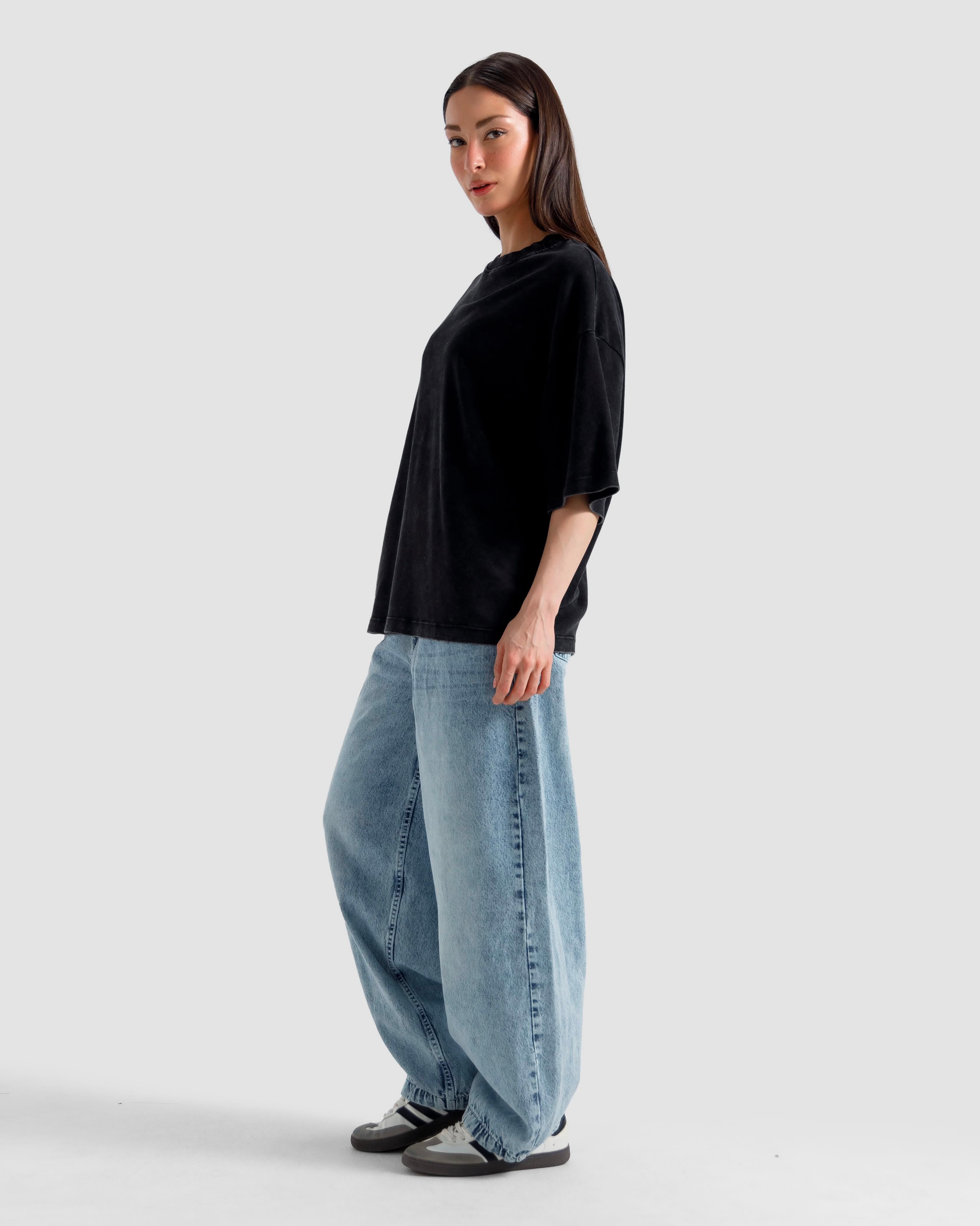 Washed Interlock Essential Tshirt