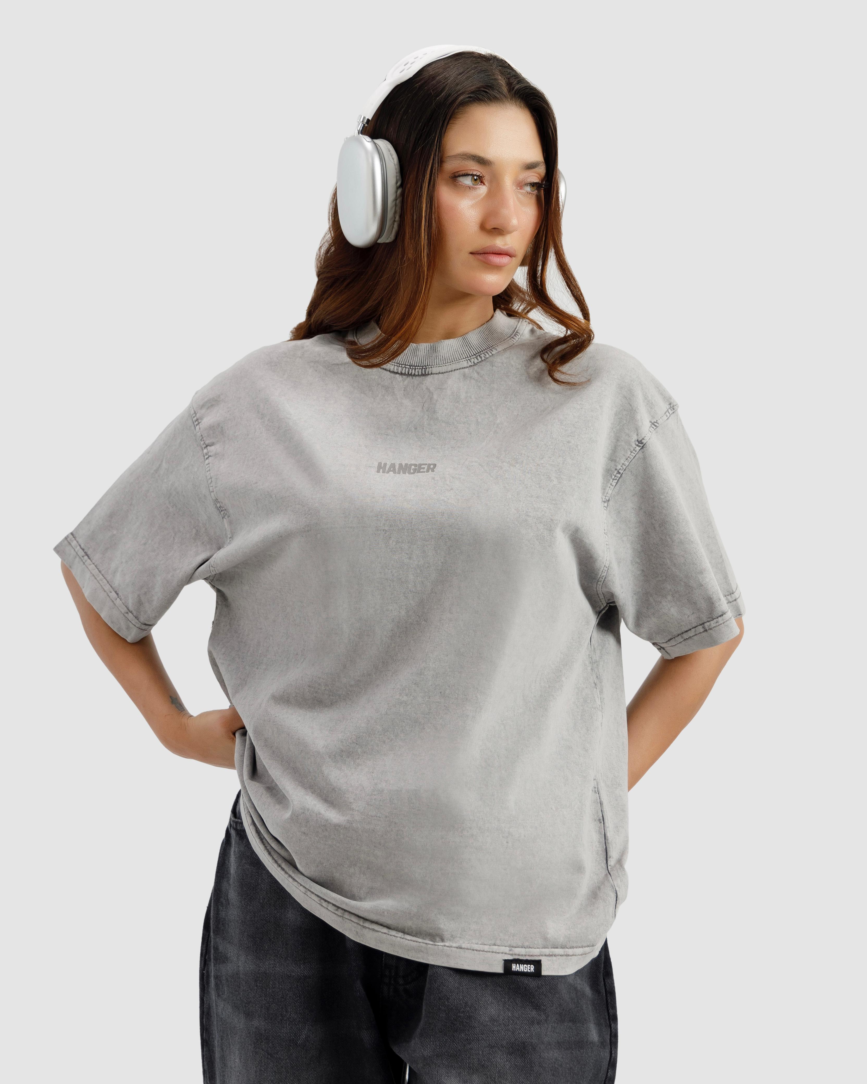 Washed Grey Essential Tshirt