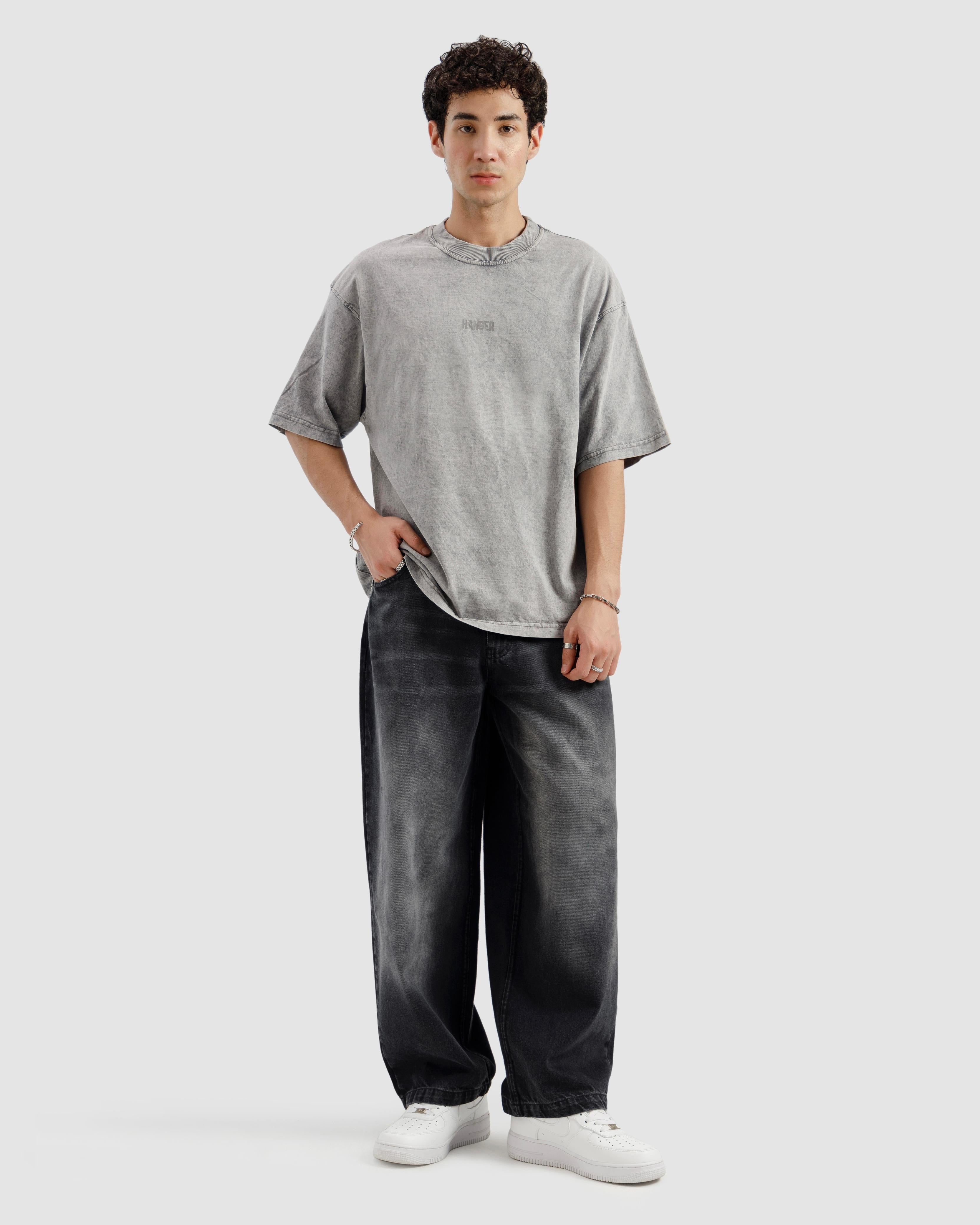 Washed Grey Essential Tshirt