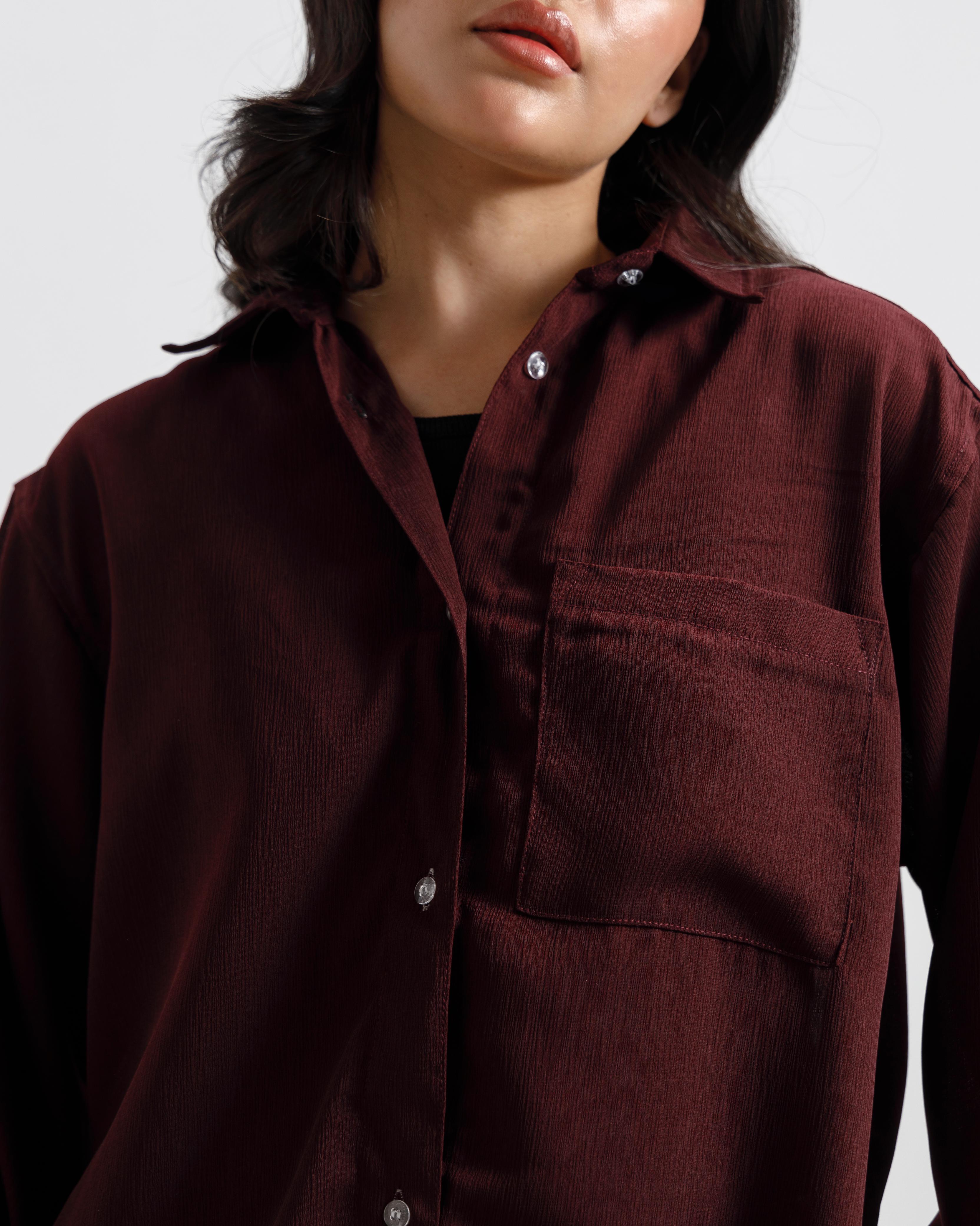 Creased Effect Co-Ord Set