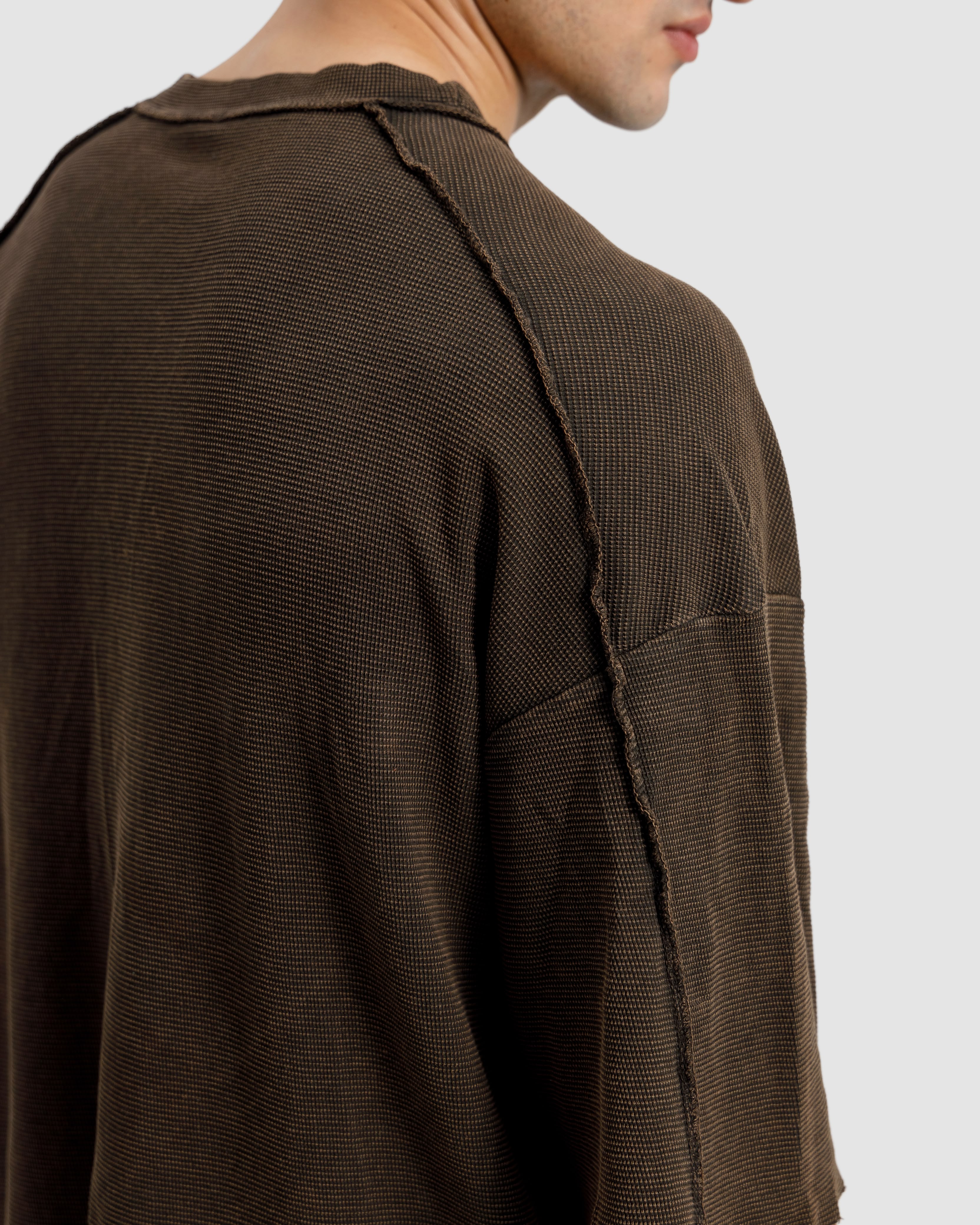 Washed Knit Shoulder Detail Essential Tshirt