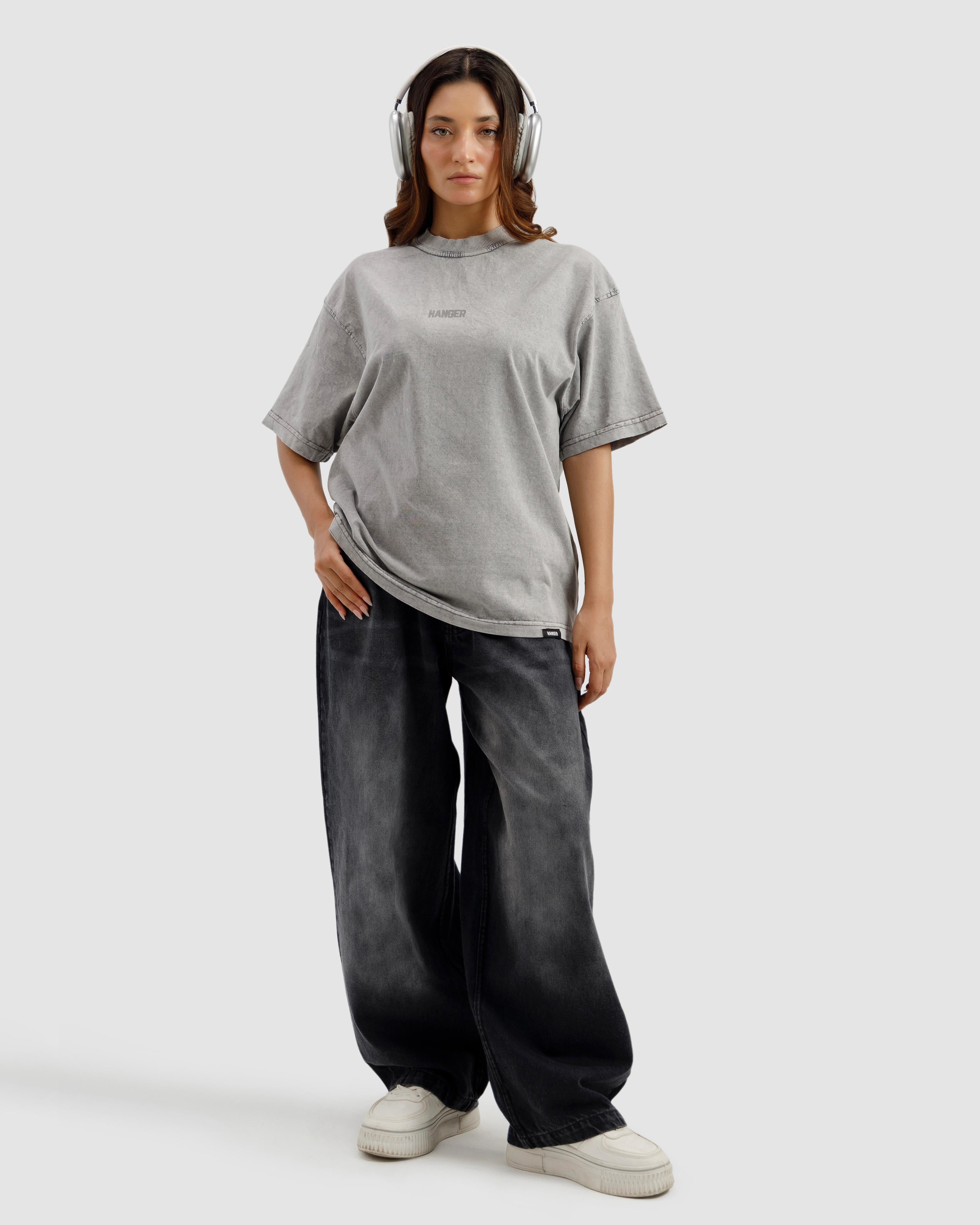 Washed Grey Essential Tshirt