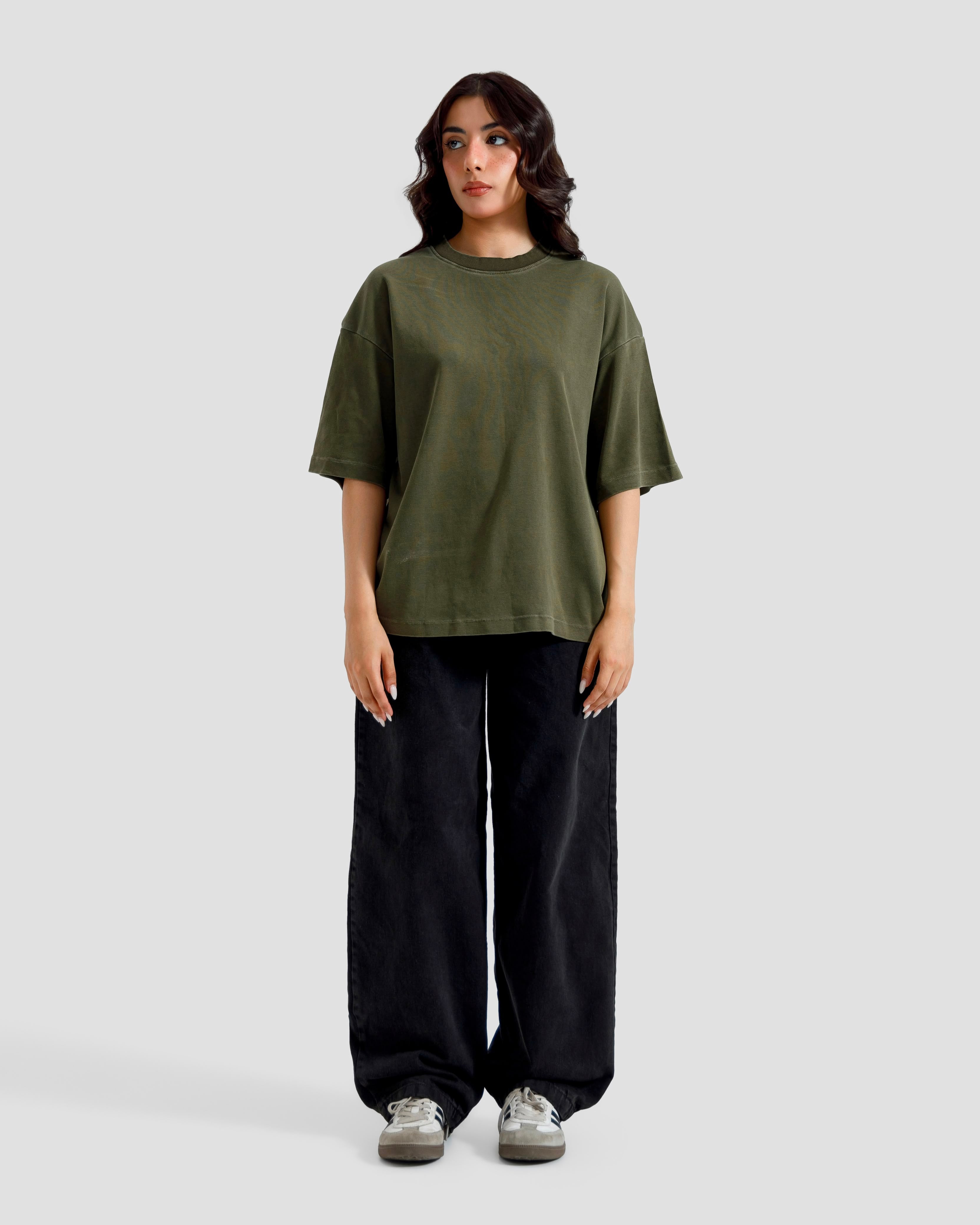Washed Interlock Essential Tshirt
