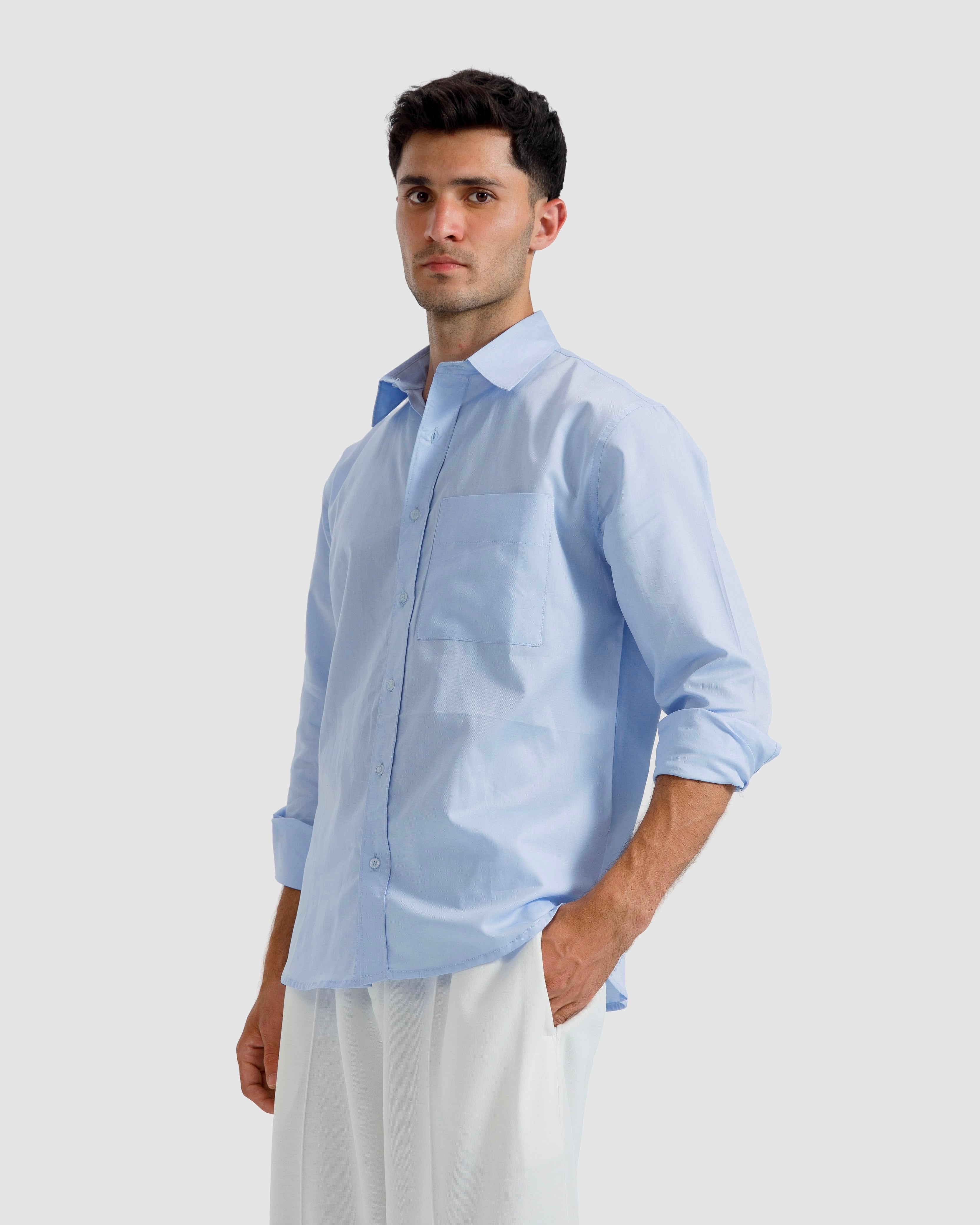 Basic Relaxed Oxford Shirt