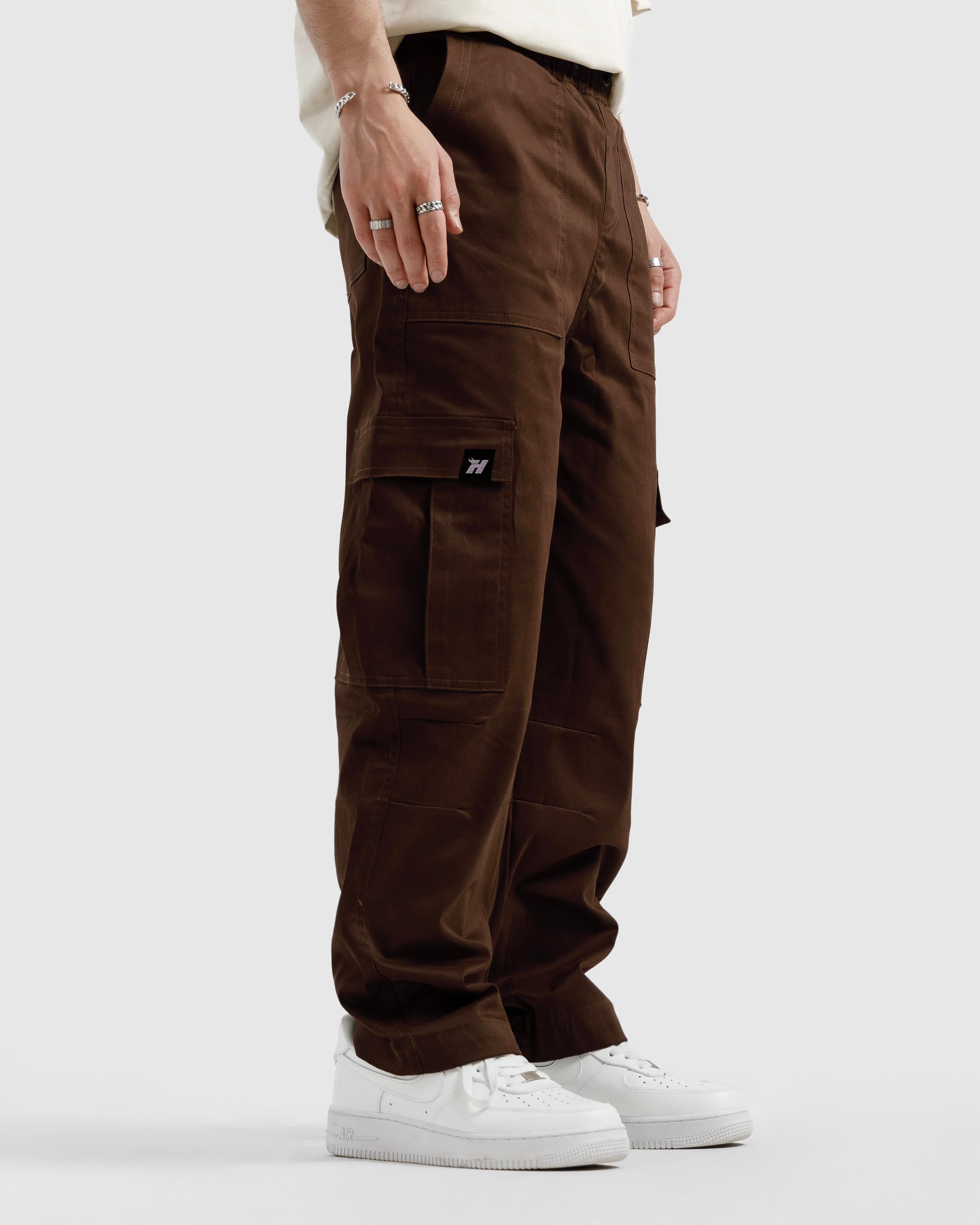 Brown Cargo Pants