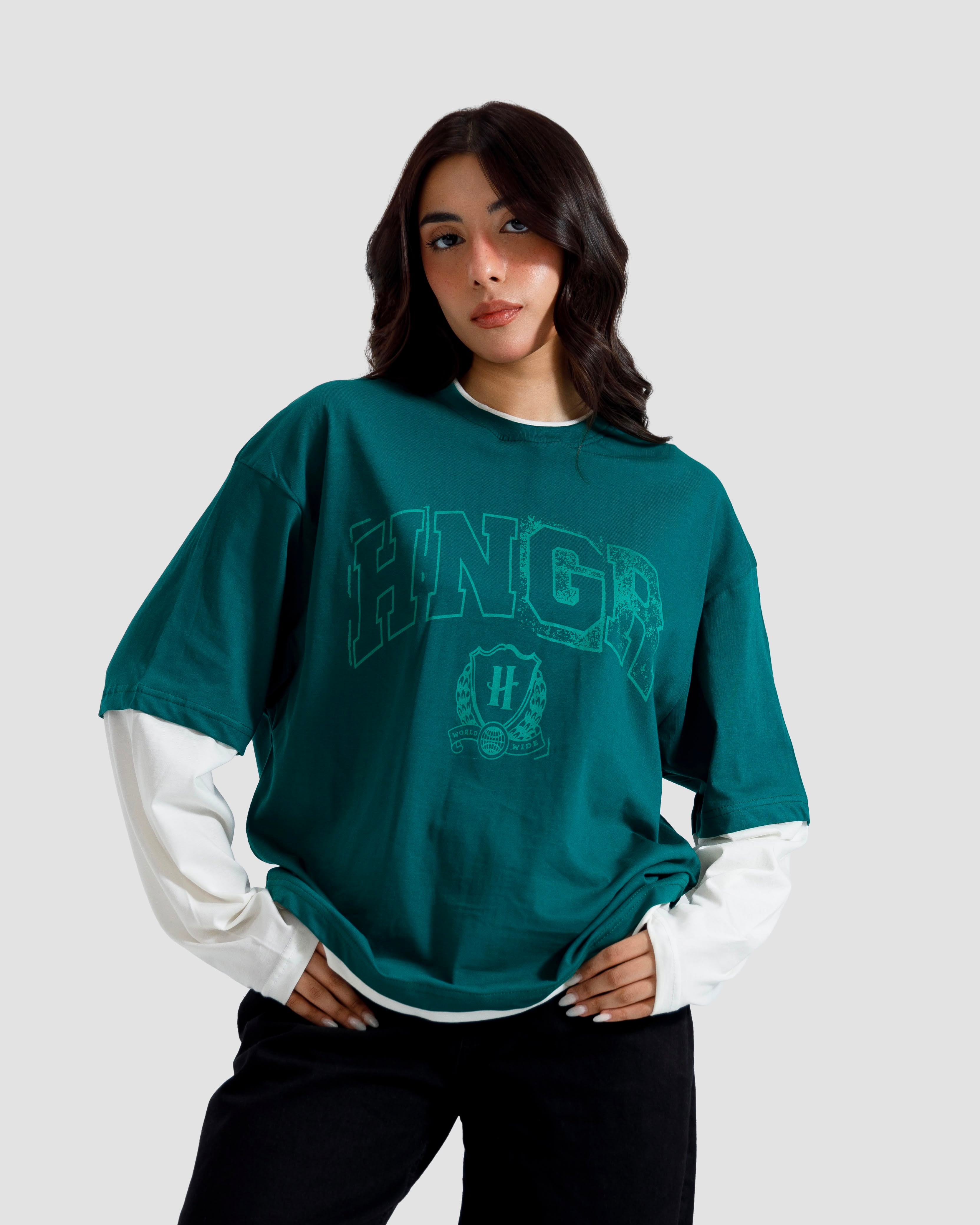 HNGR Double-Sleeve Tshirt