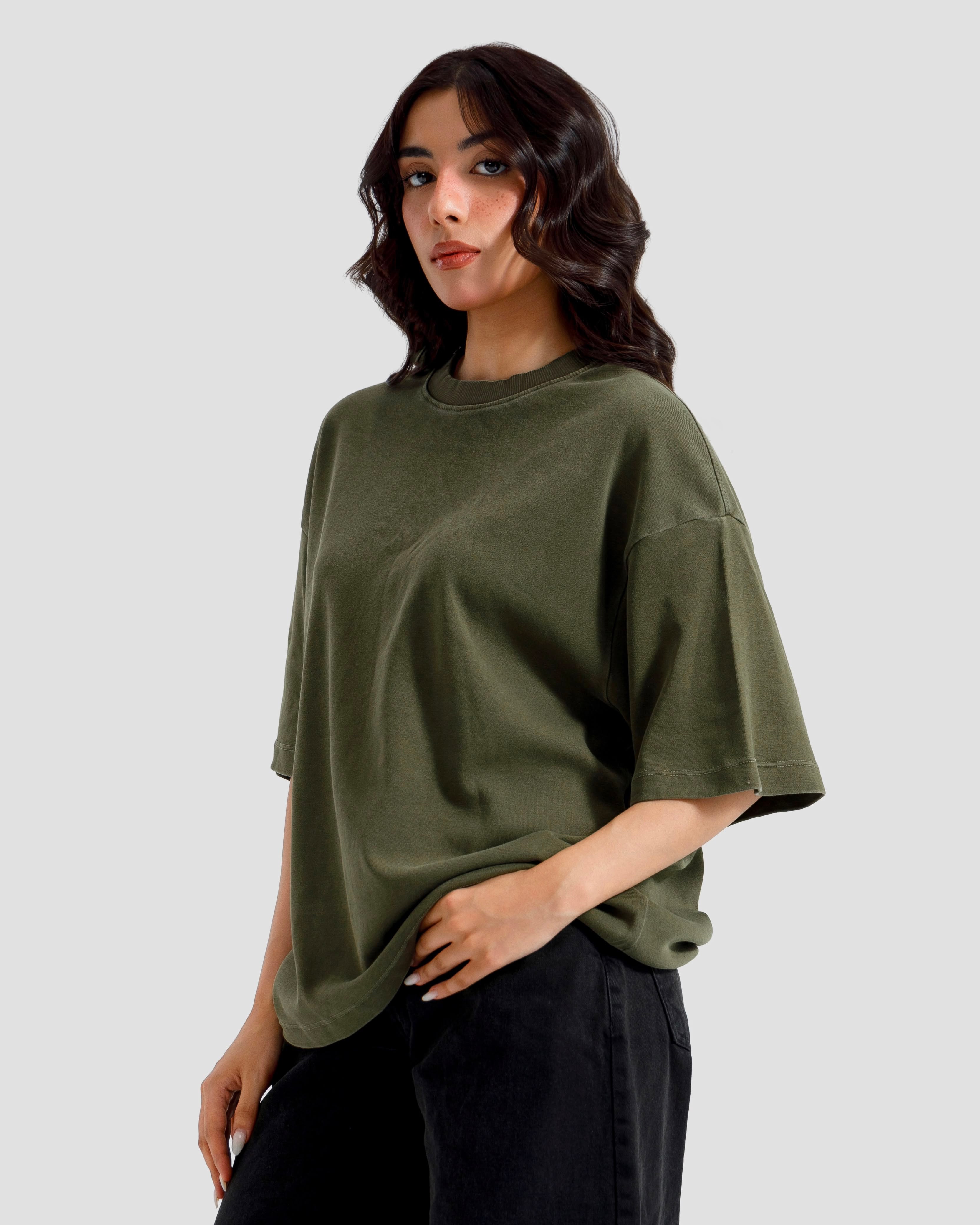 Washed Interlock Essential Tshirt