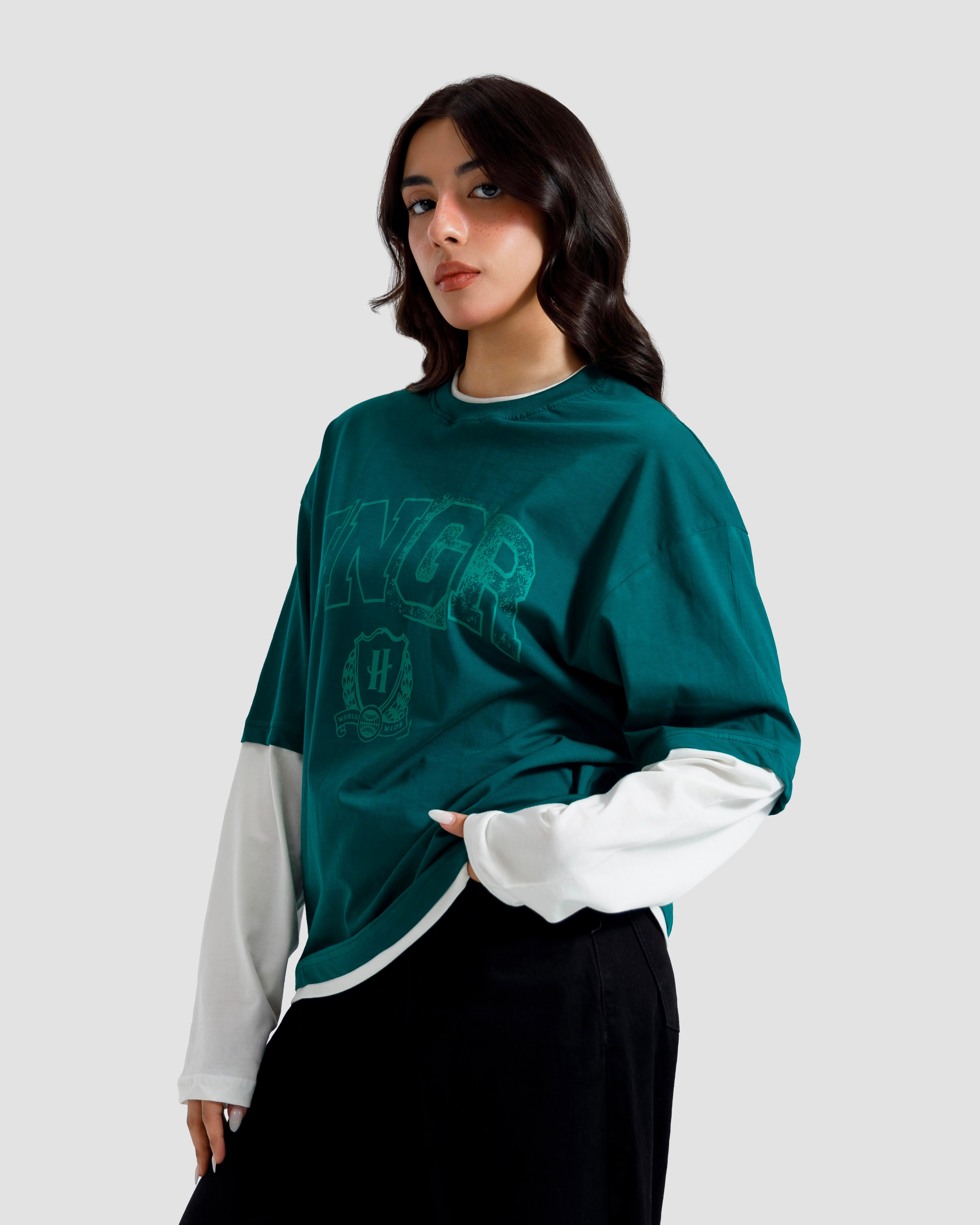 HNGR Double-Sleeve Tshirt