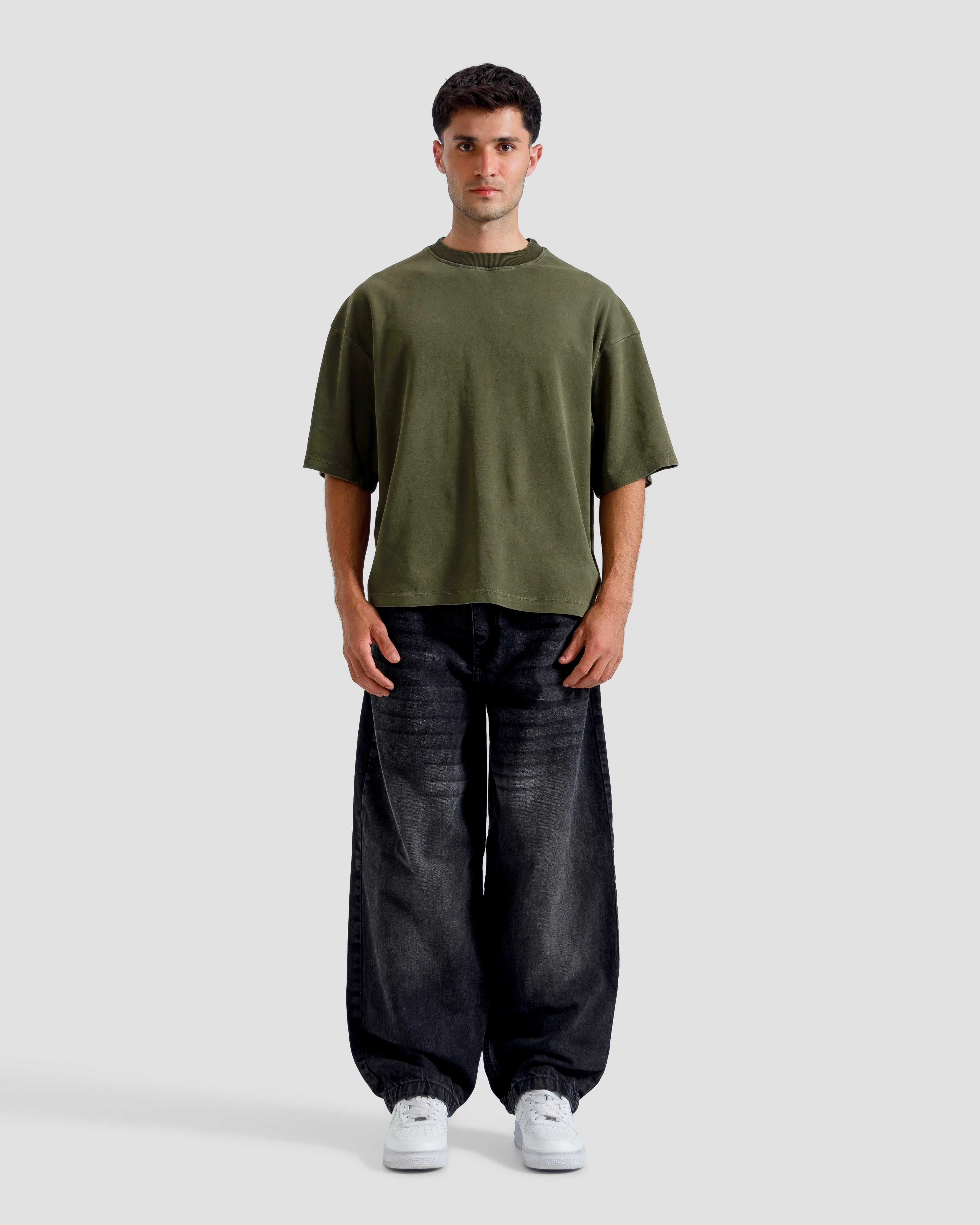 Washed Interlock Essential Tshirt
