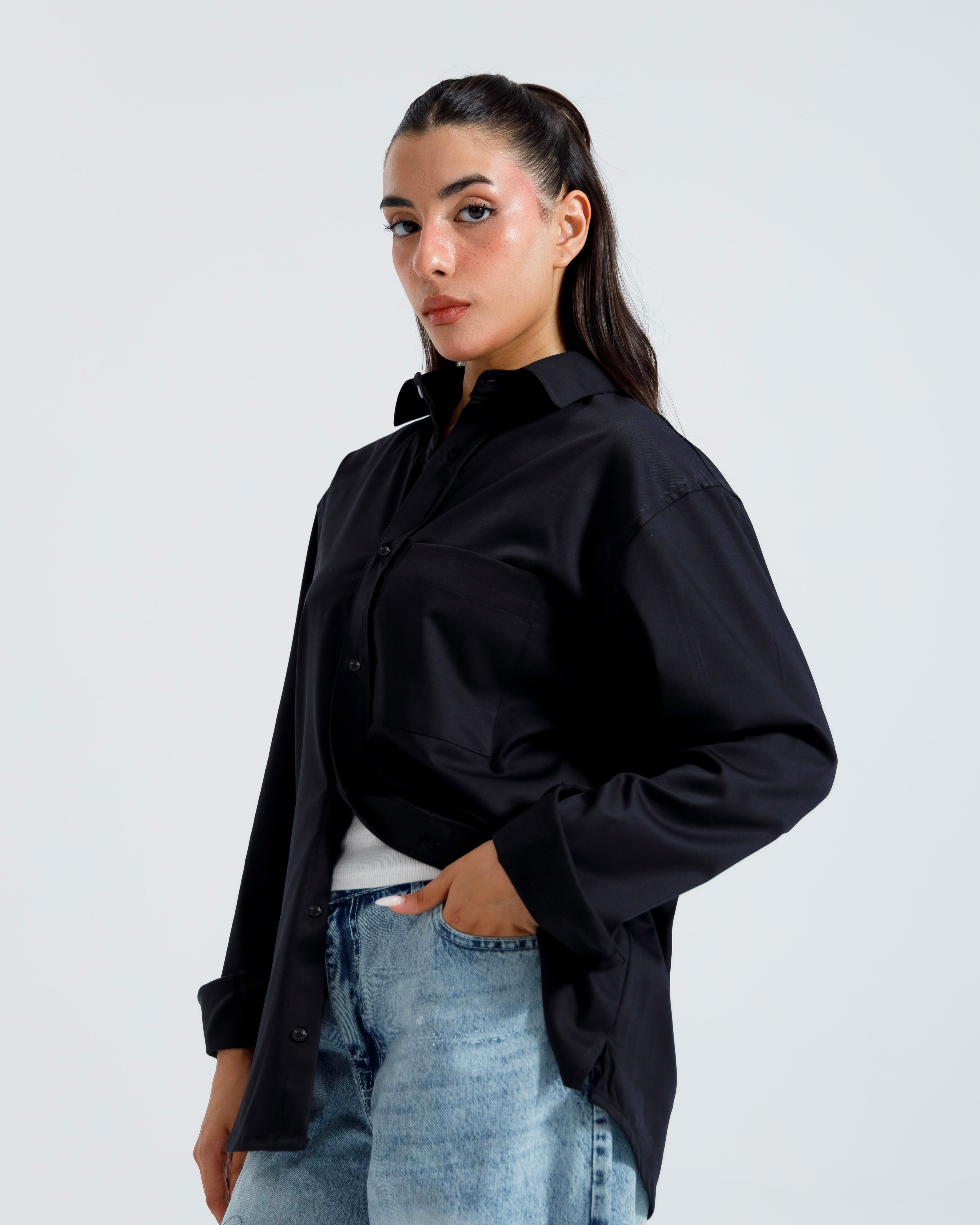 Basic Relaxed Oxford Shirt