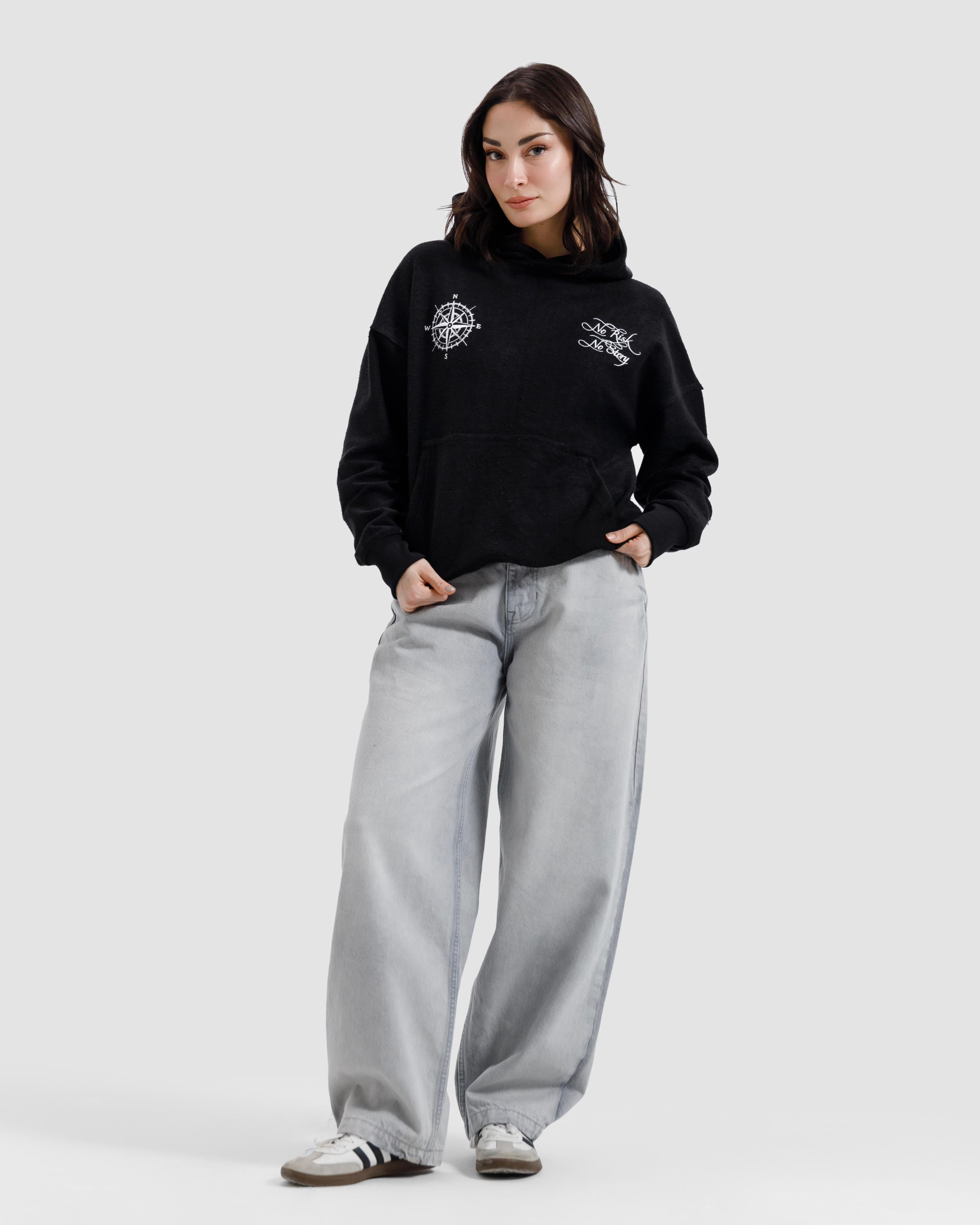 Reverse Detail No Risk No Story Hoodie